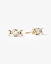 Moon Phase Studs