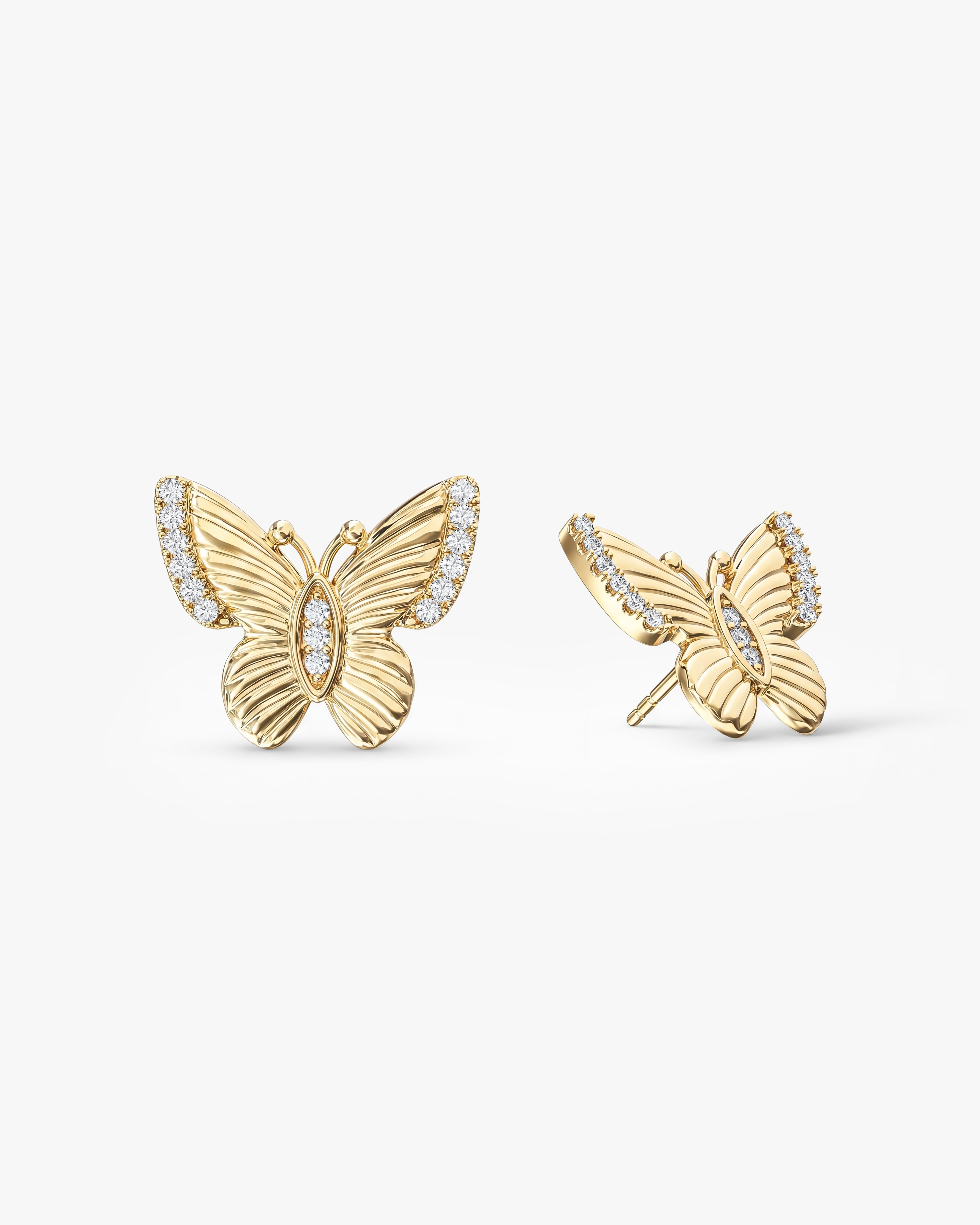 Classic Butterfly Studs