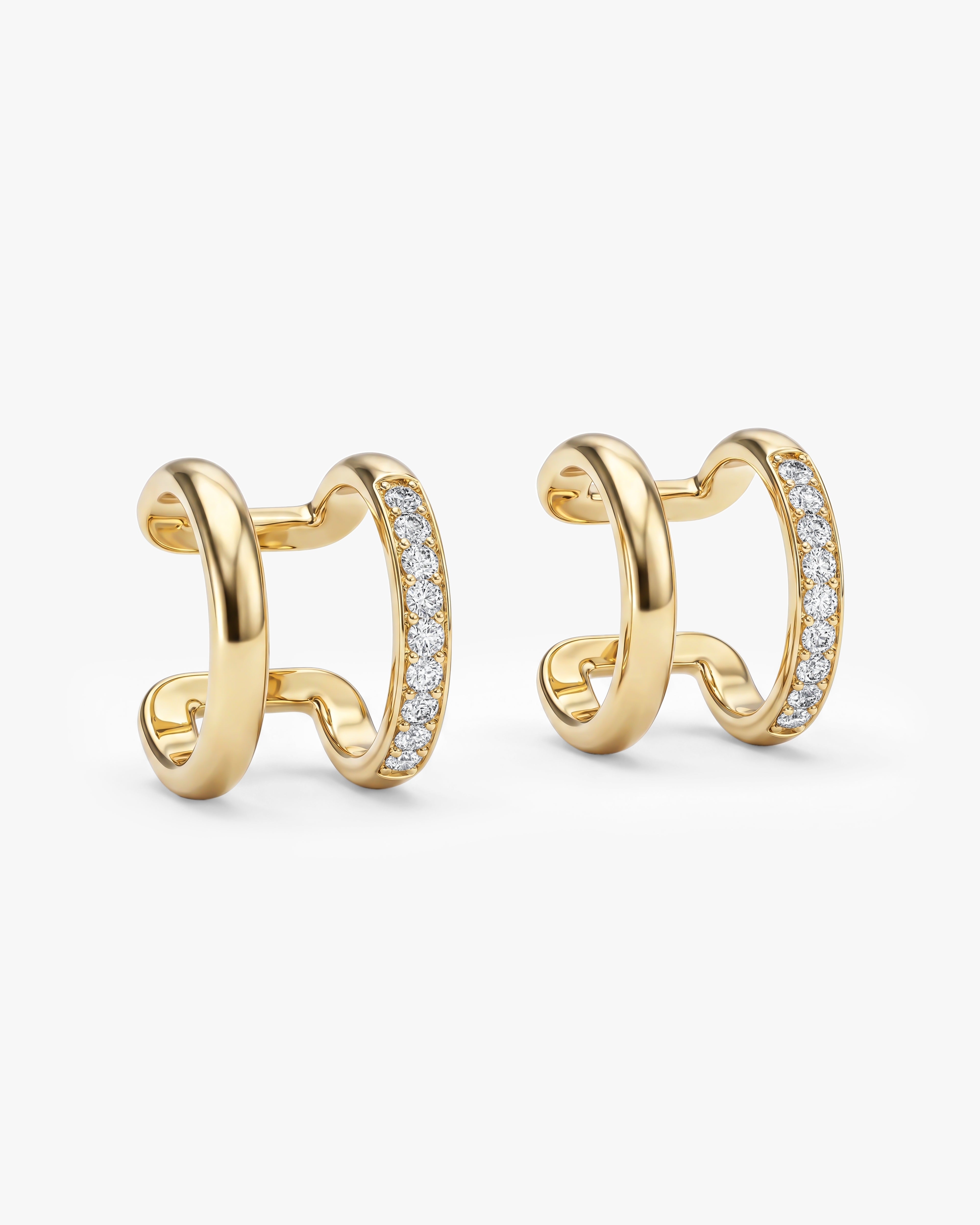 Layered Duo Hoops