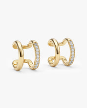 Layered Duo Hoops