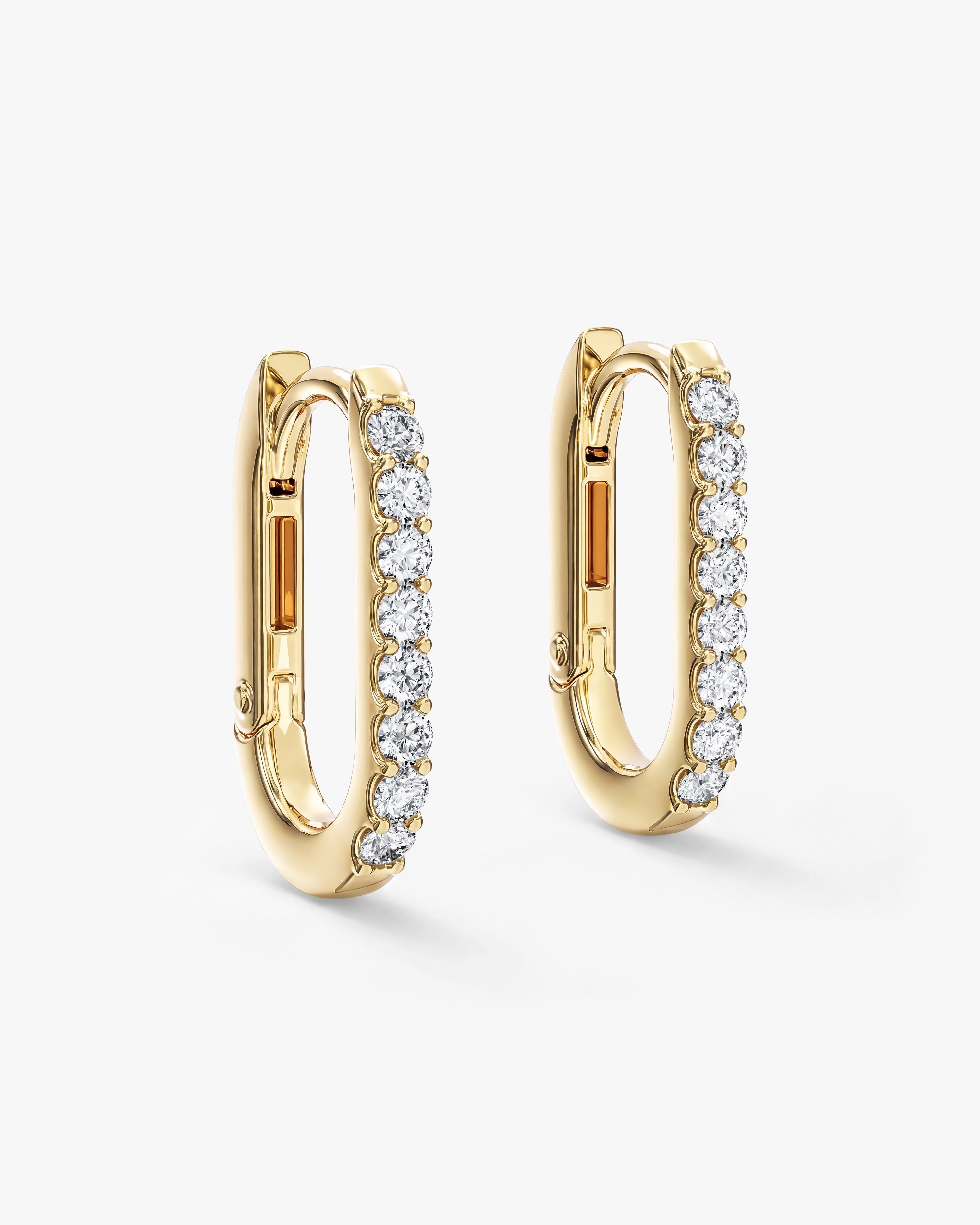 Sleek Bar Hoops