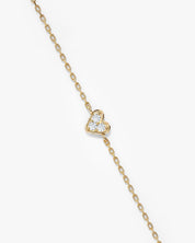 Tiny Heart Chain Bracelet