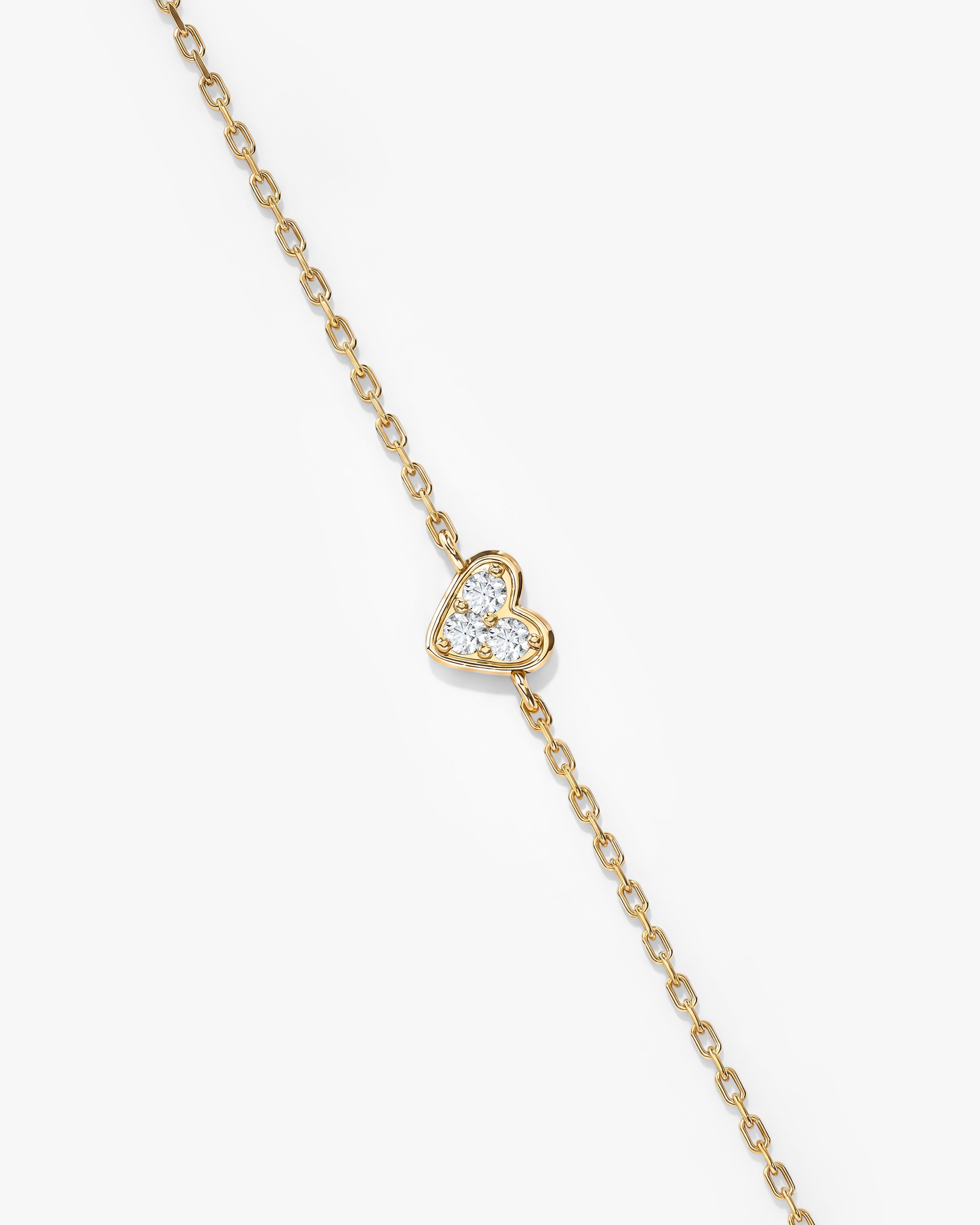 Tiny Heart Chain Bracelet