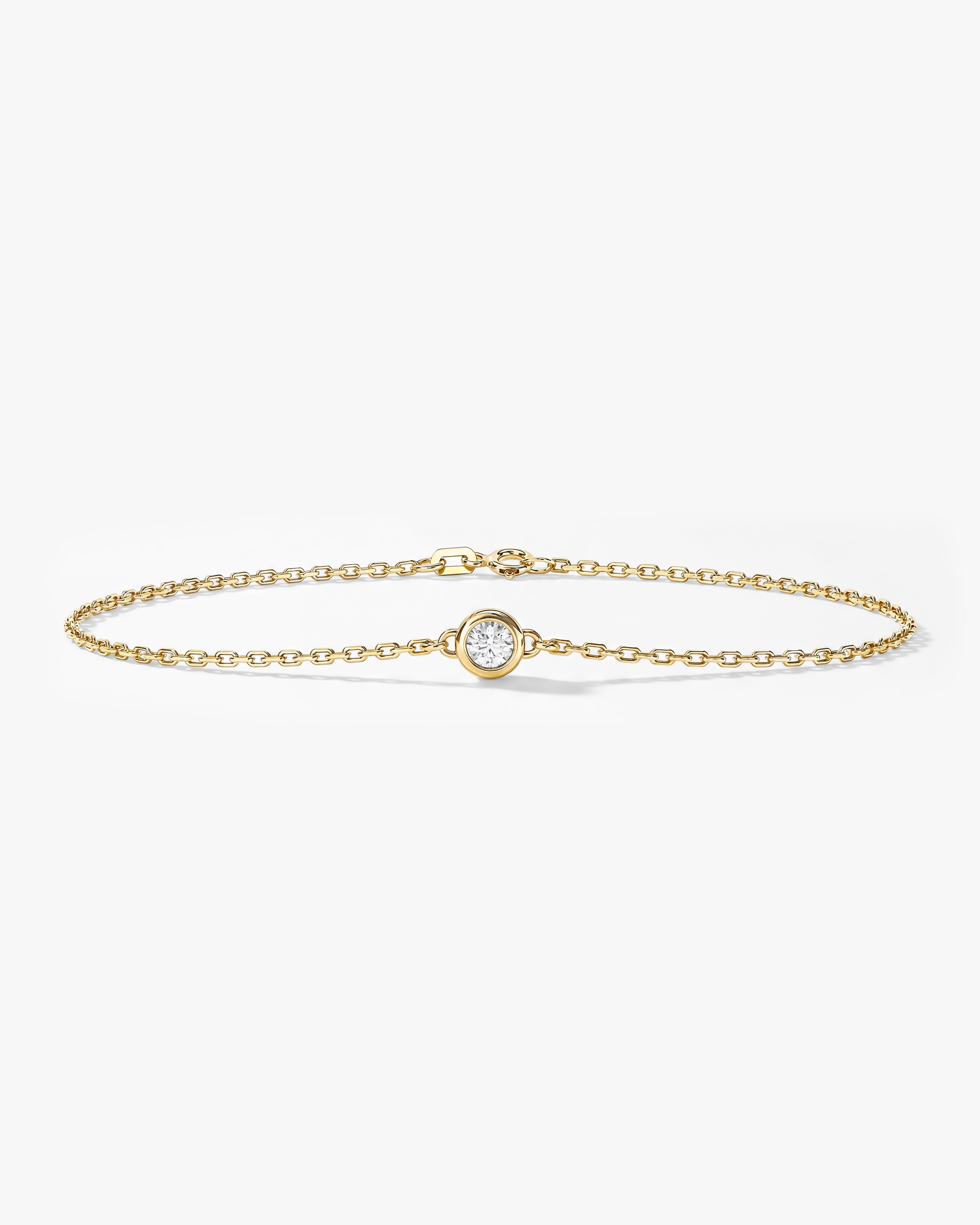 Solo Bezel Drop Bracelet