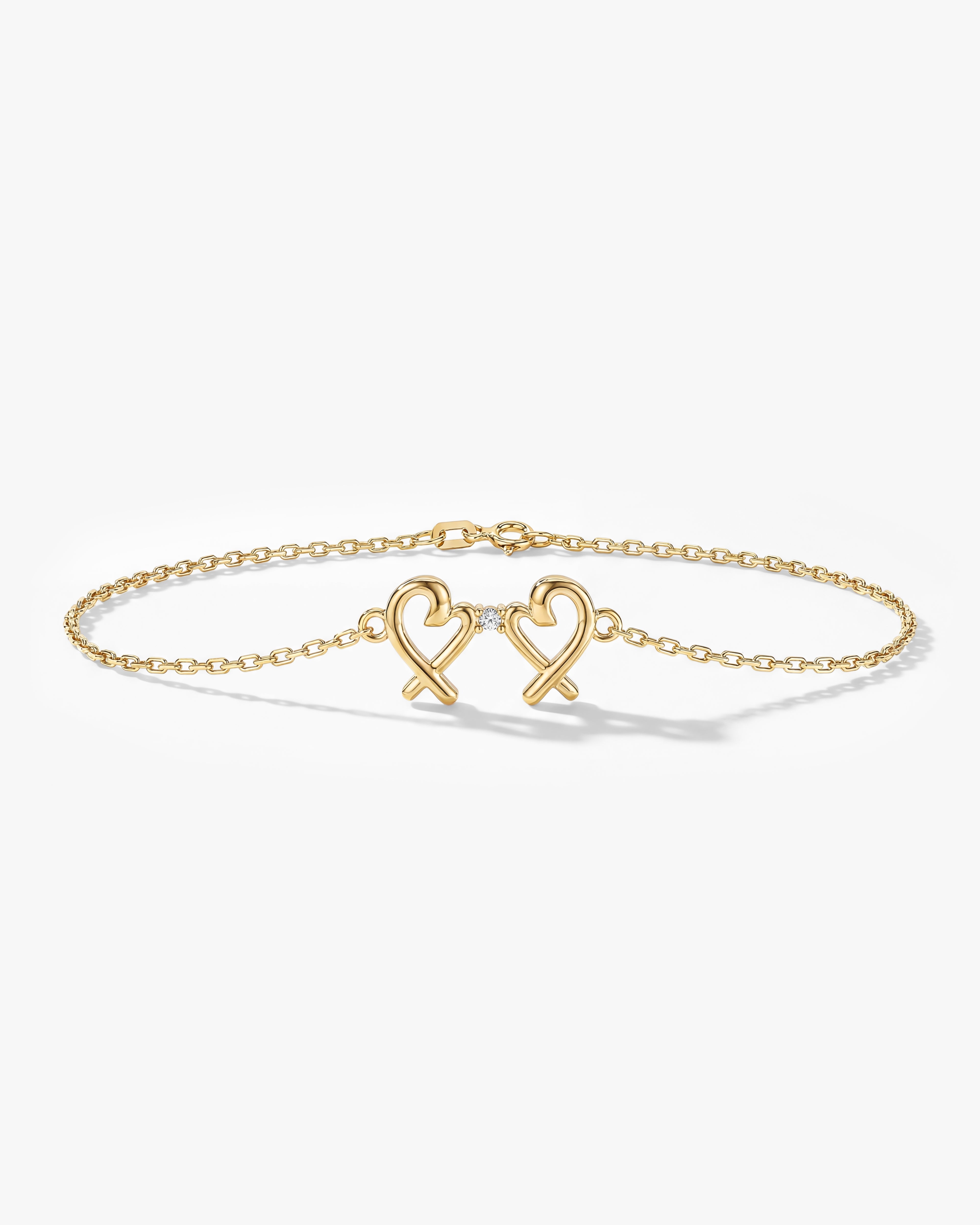 Twin Hearts Bracelet