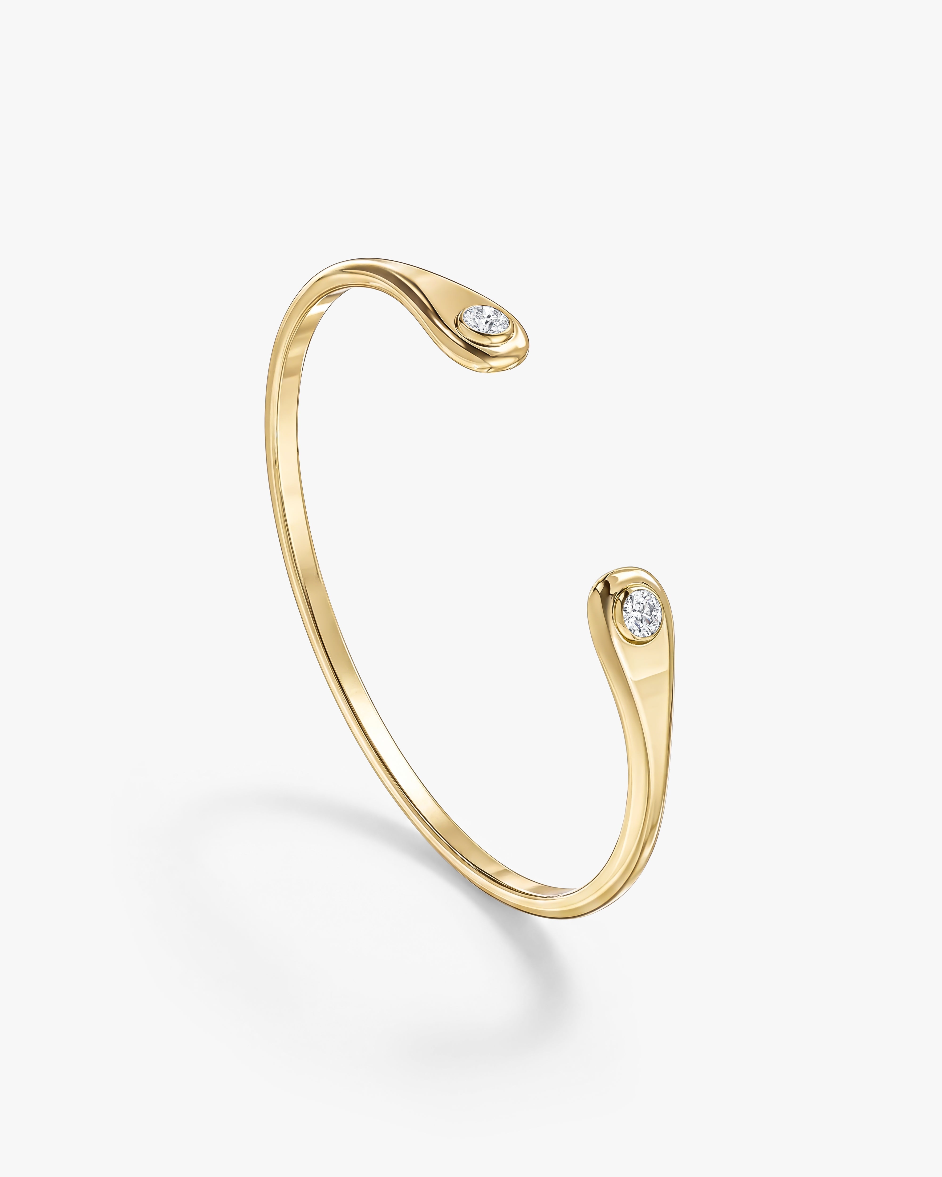 Dual Drop Cuff Bracelet