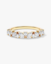 Marquise Bloom Wedding Band (0.80 CT TW)