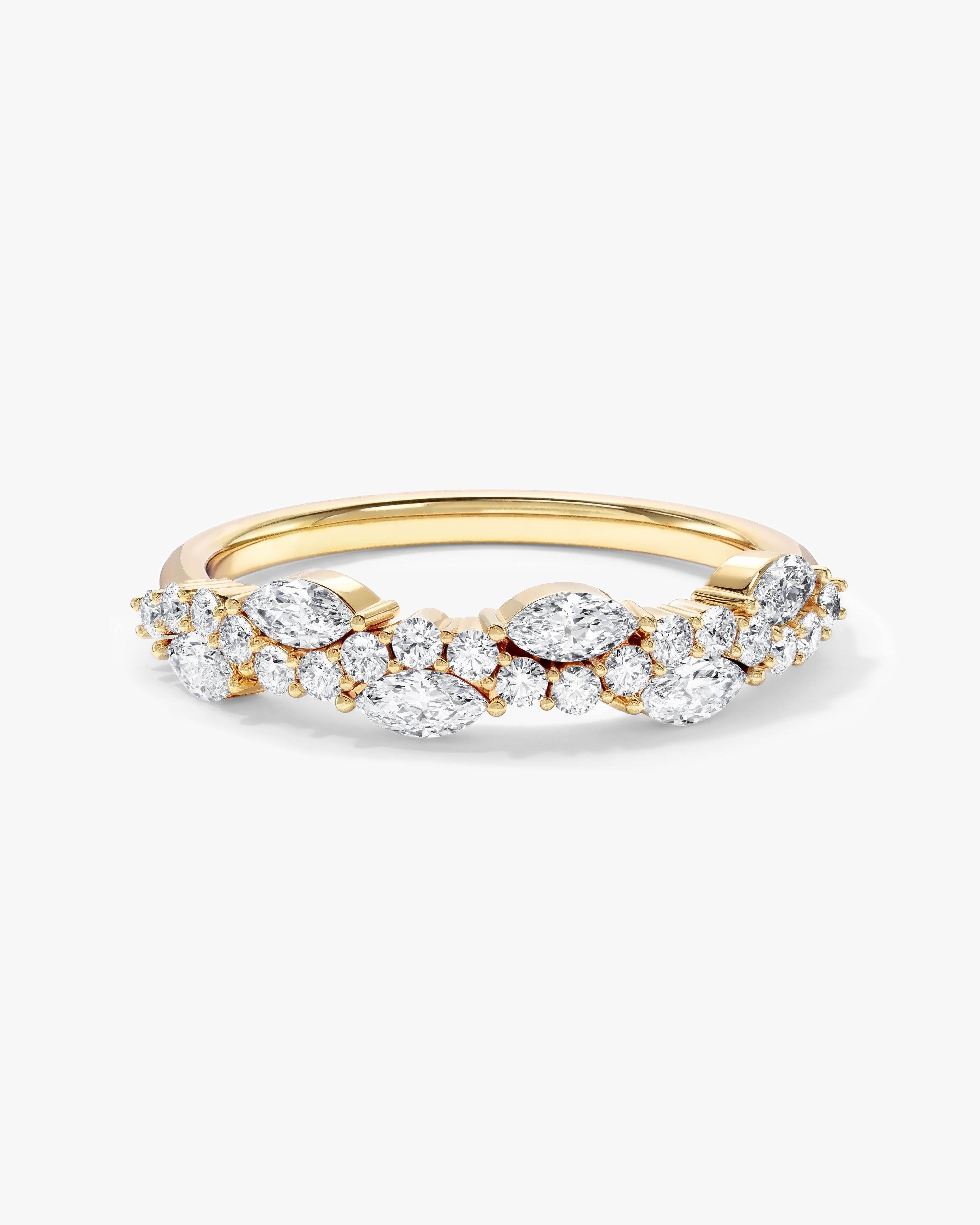 Vine Wedding Band (0.80 CT TW)