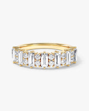 Pillar Baguette Wedding Band (1.20 CT TW)