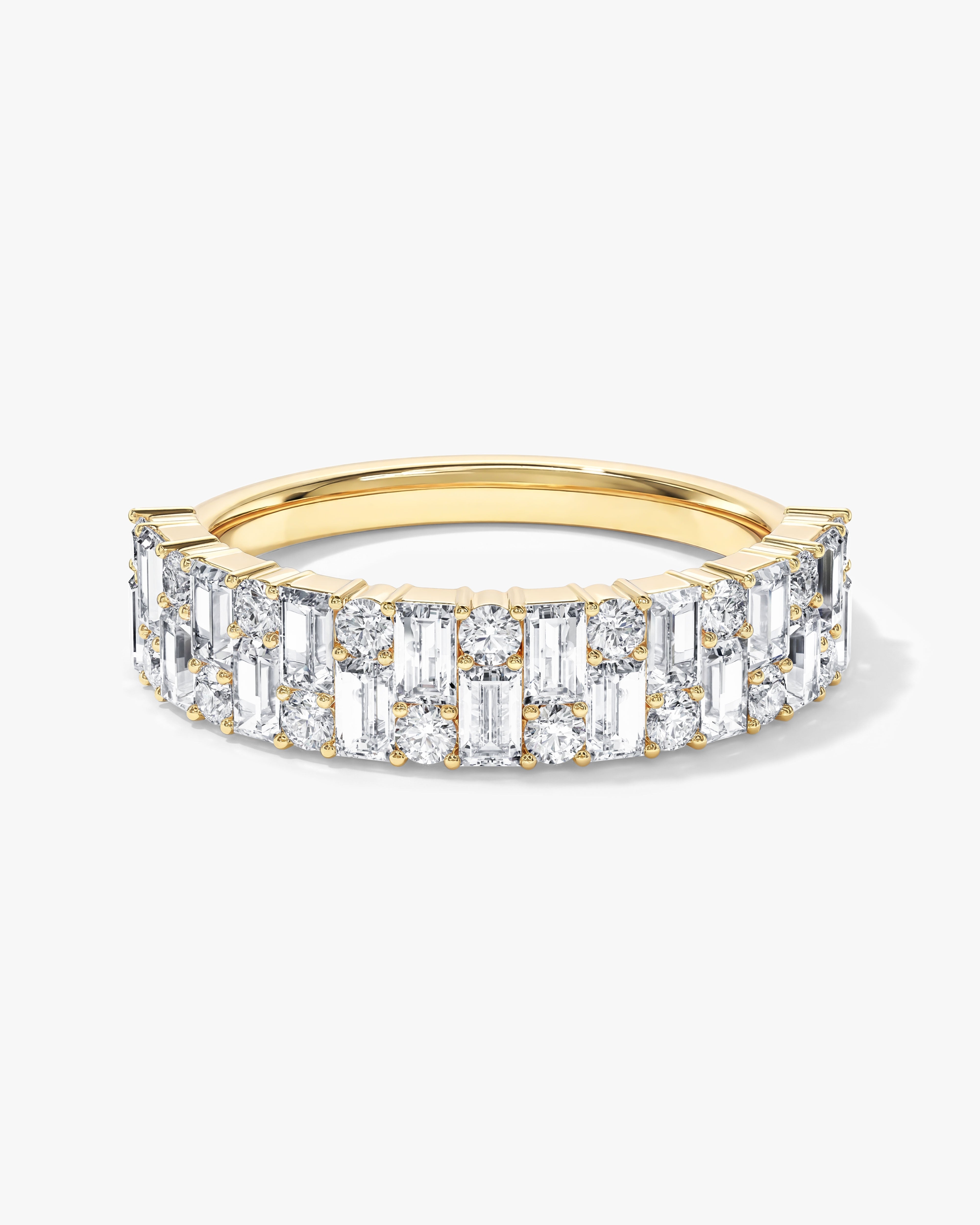 Double Row Wedding Band (1.10 CT TW)