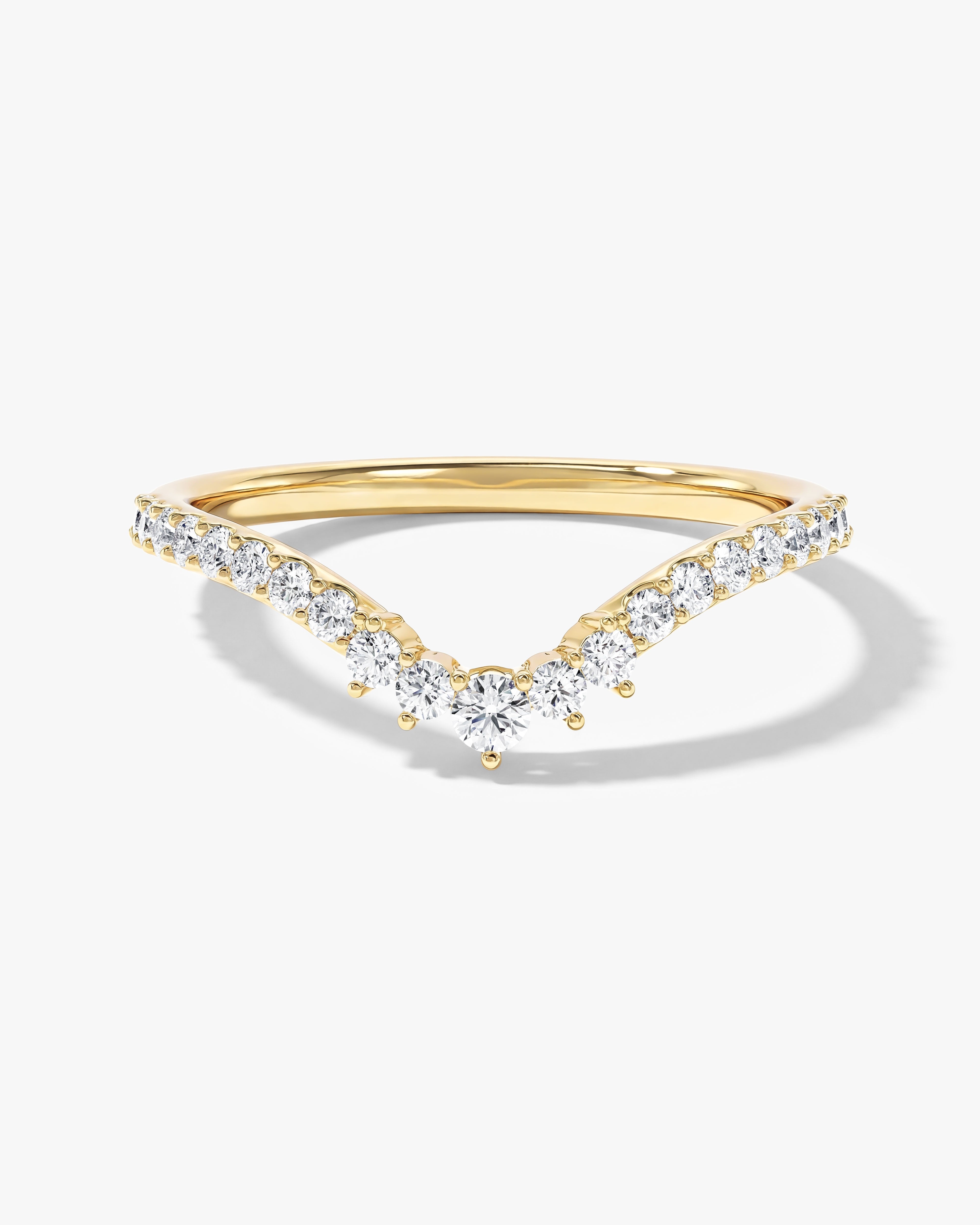 Harmony Nesting Wedding Band (0.25 CT TW)