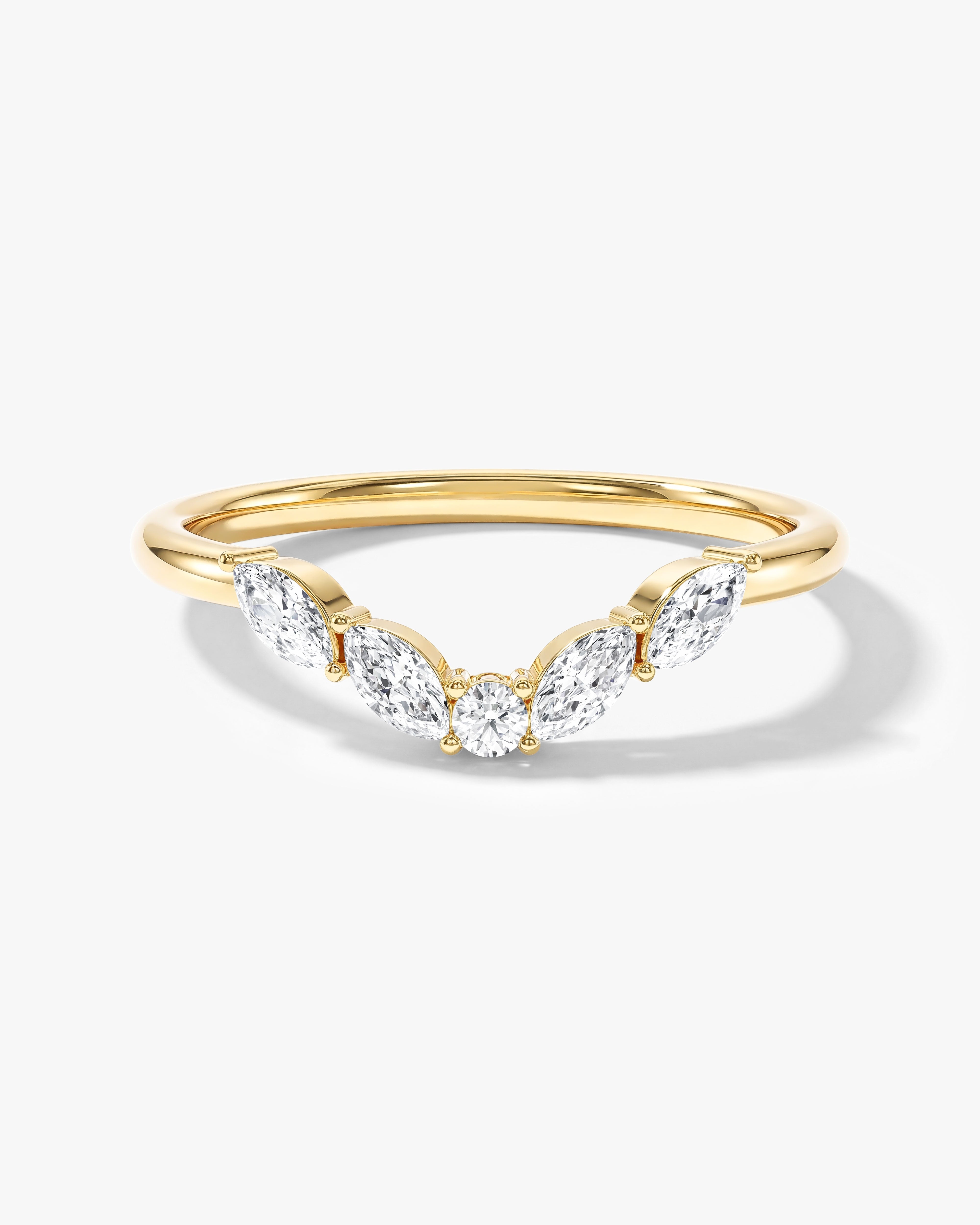 Horizon Nesting Wedding Band (0.45 CT TW)