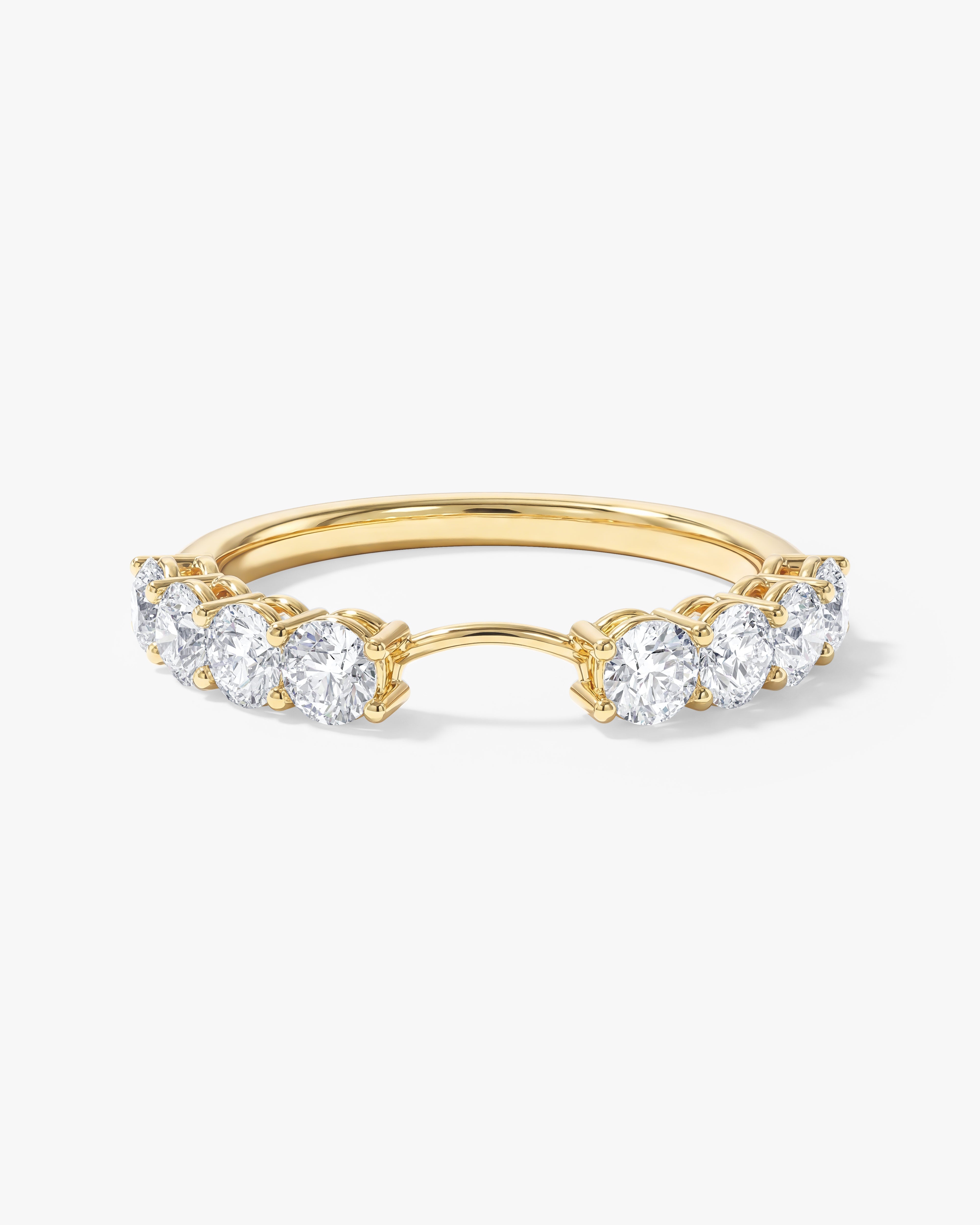 Aura Nesting Wedding Band (0.80 CT TW)