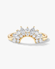 Arched Marquise Wedding Band (0.60 CT TW)