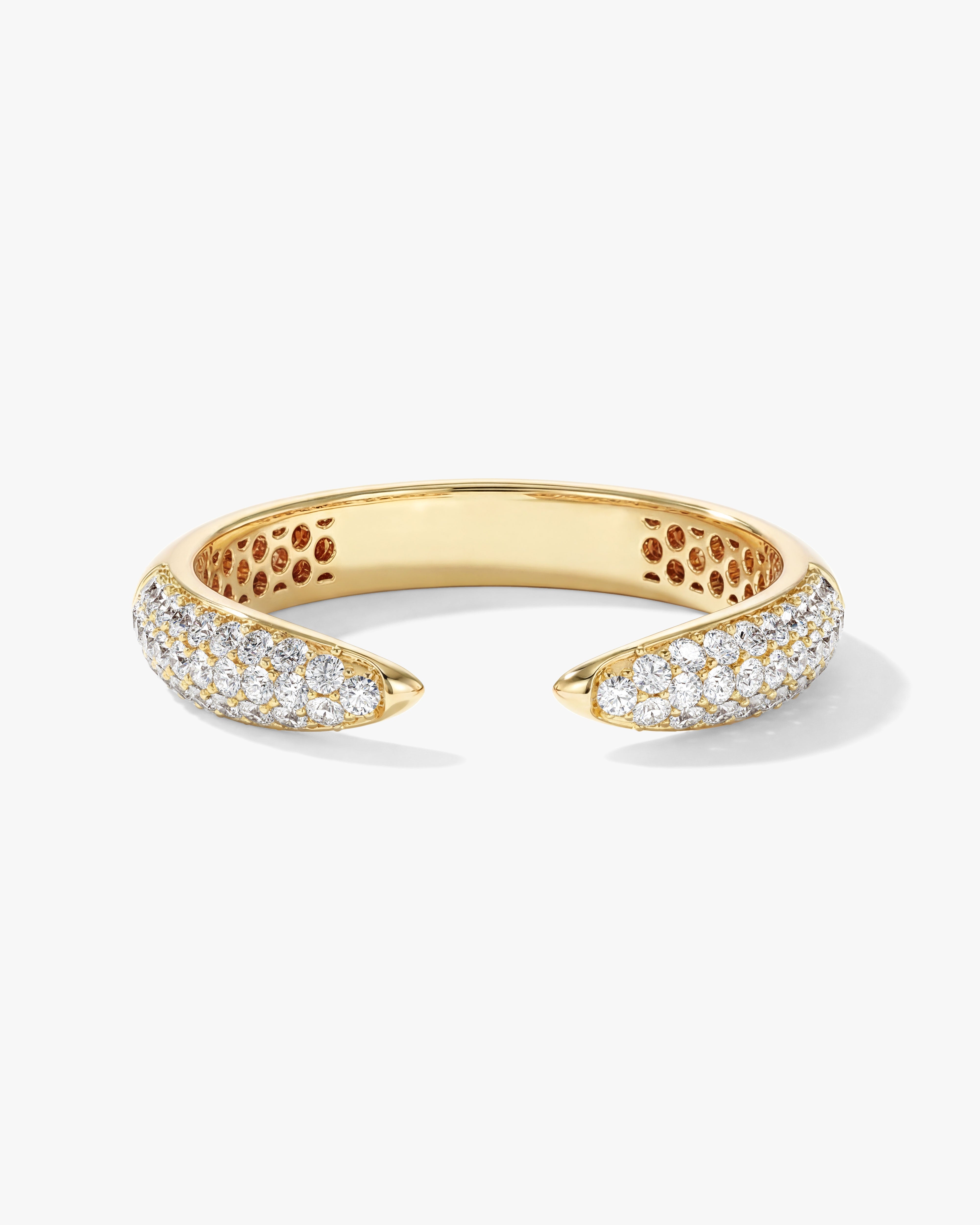 Pave Cuff Wedding Band (0.30 CT TW)
