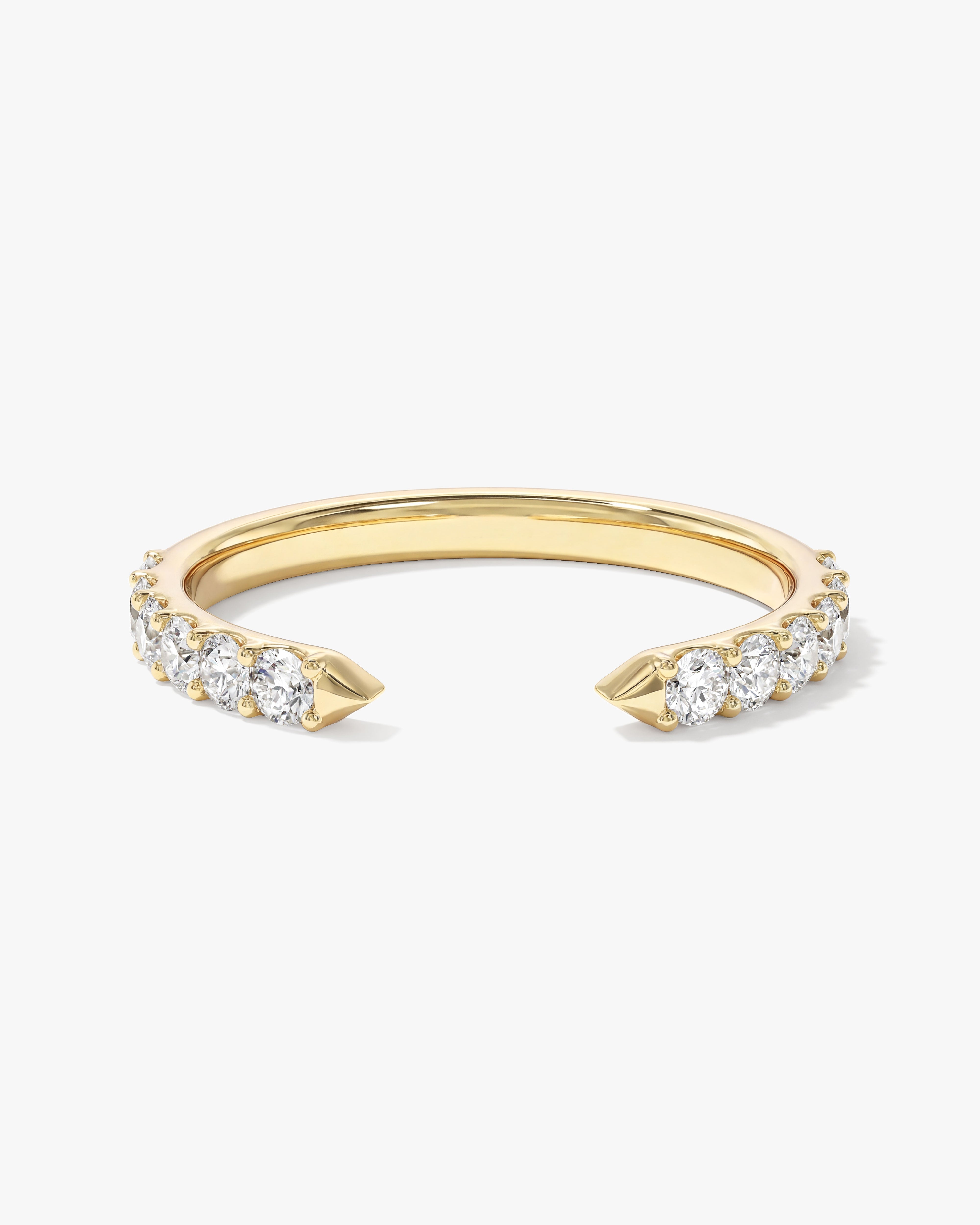 Embedded Cuff Wedding Band (0.35 CT TW)