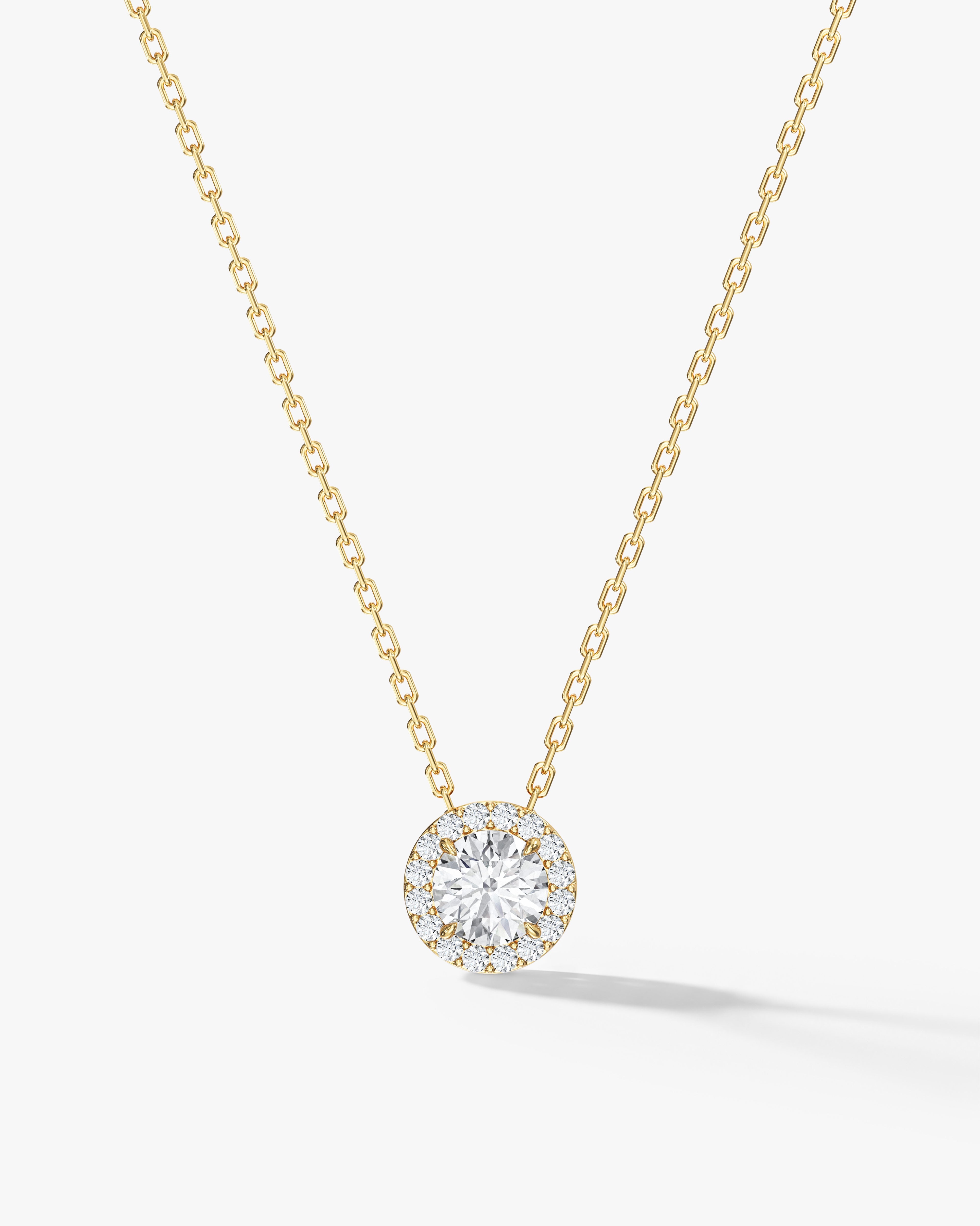 Radiant Halo Necklace