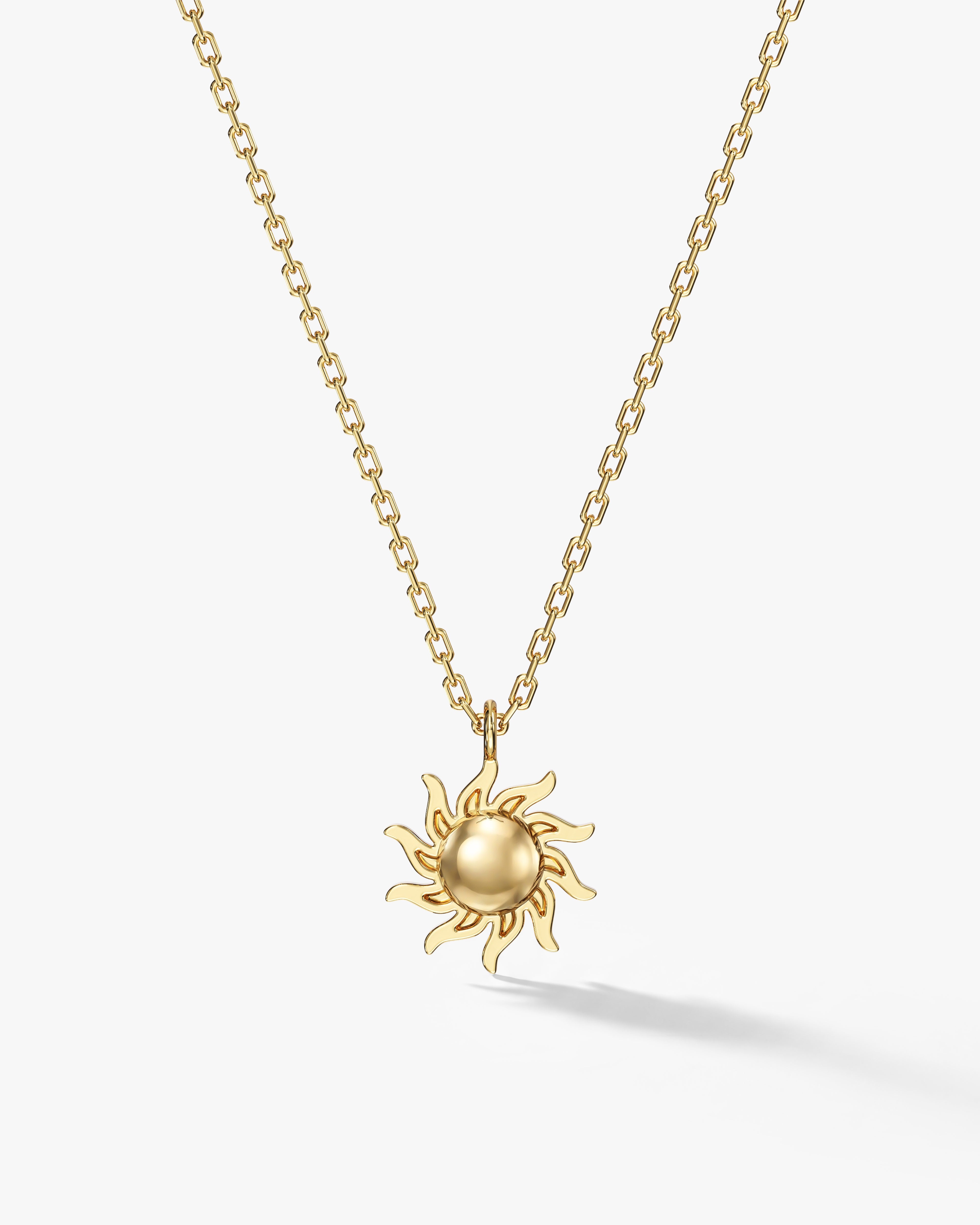 Sunbeam Halo Necklace