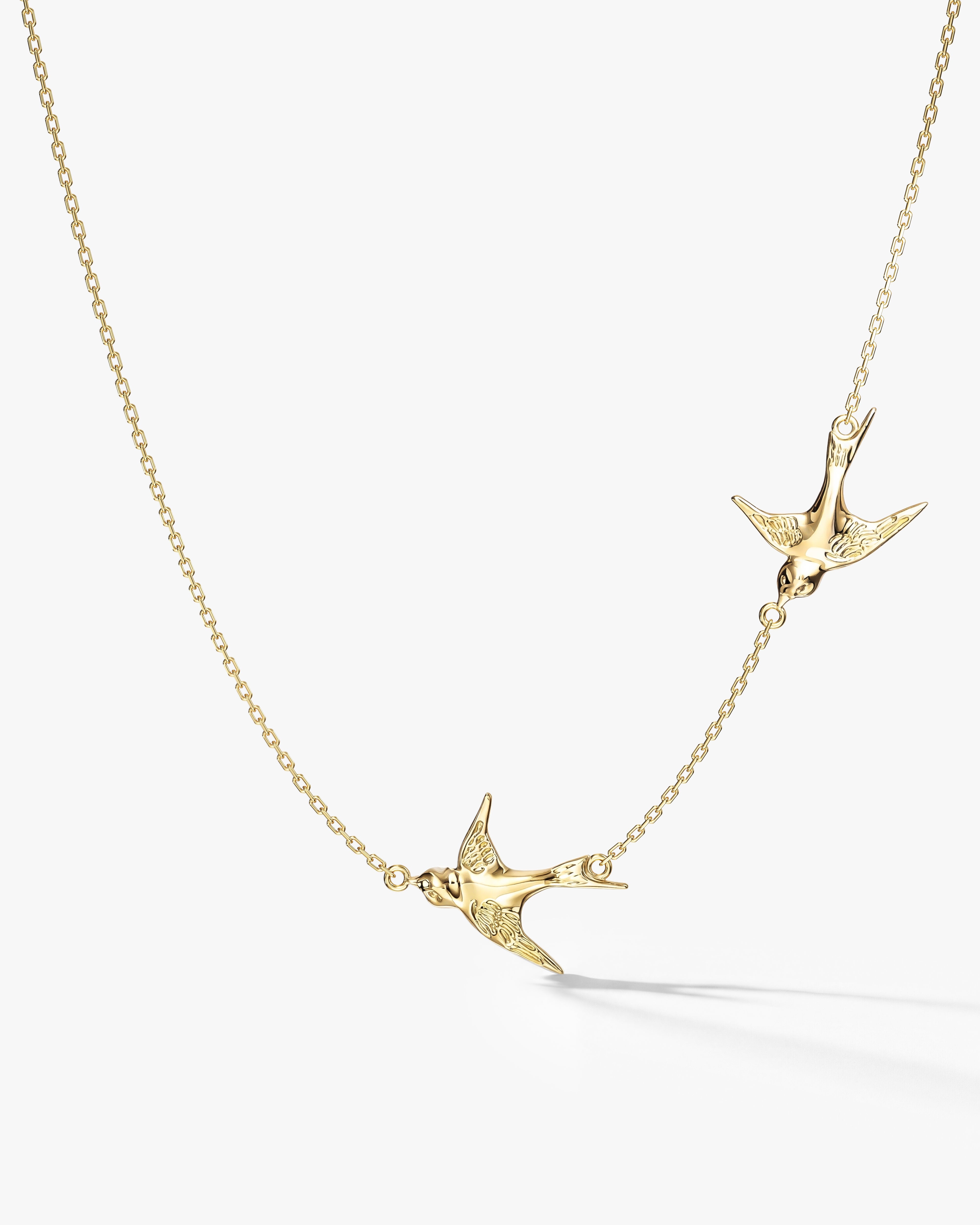 Flight of Two Necklace