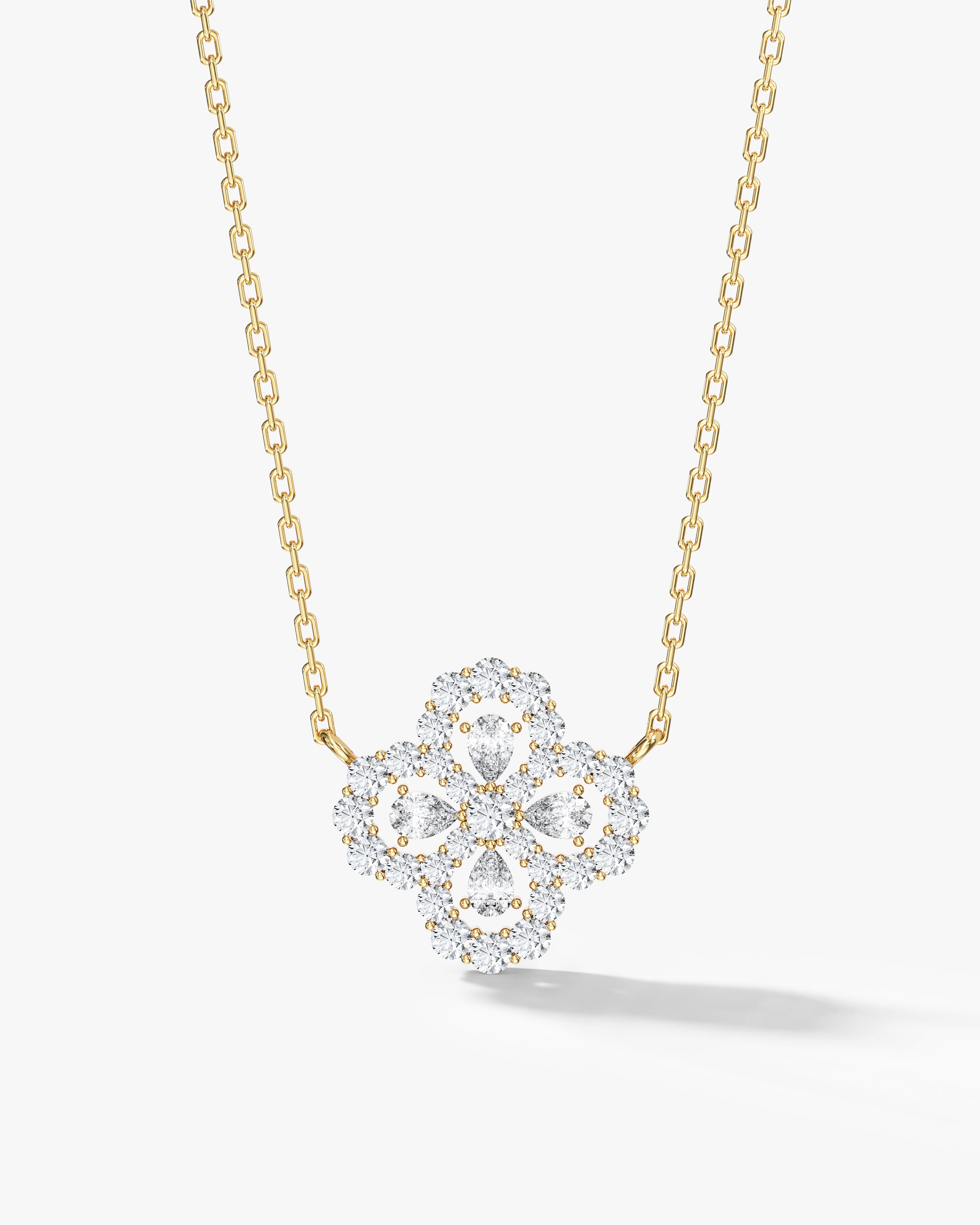 Blooming Cluster Necklace