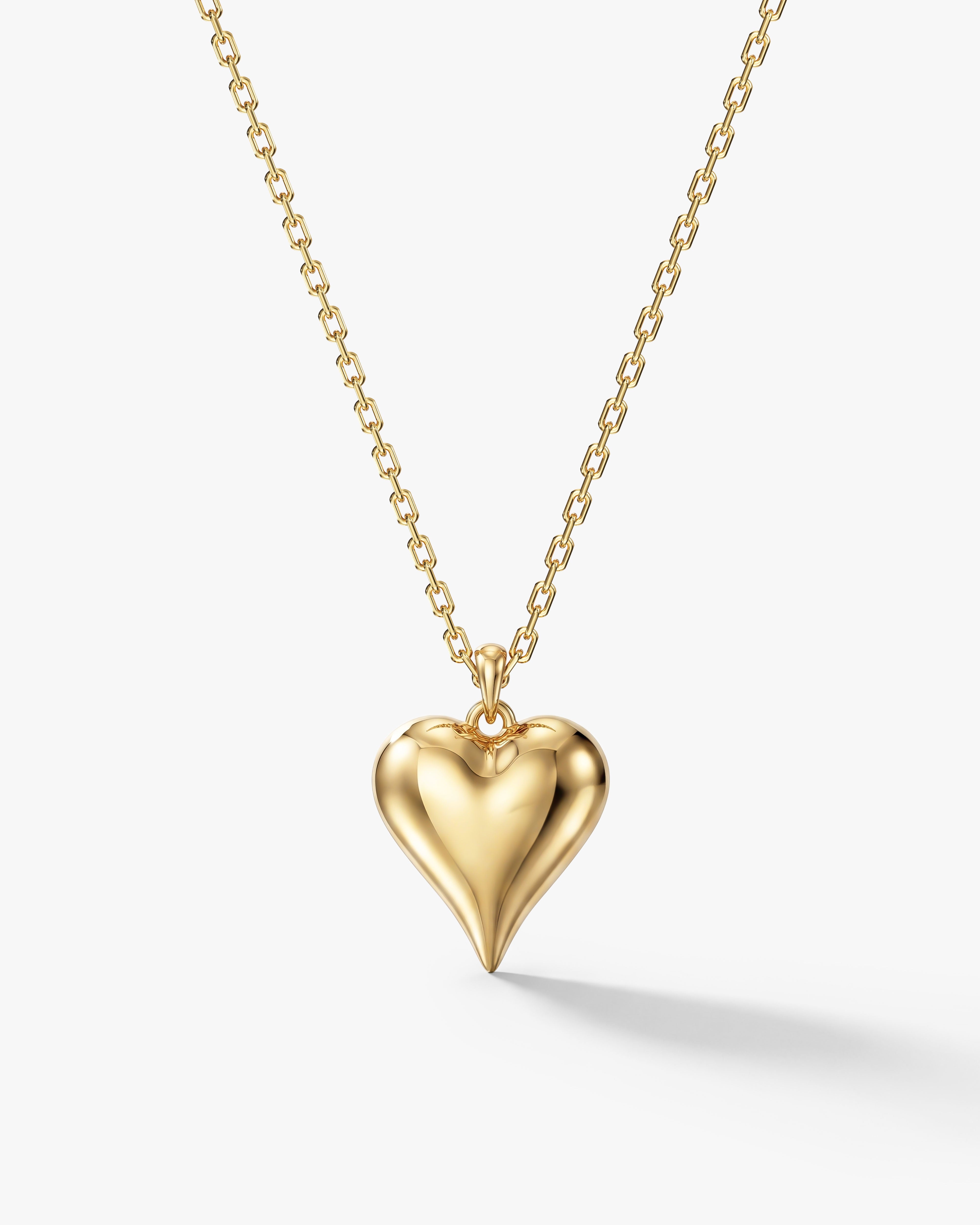 Puffy Heart Necklace