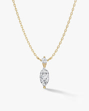 Marquise Droplet Necklace