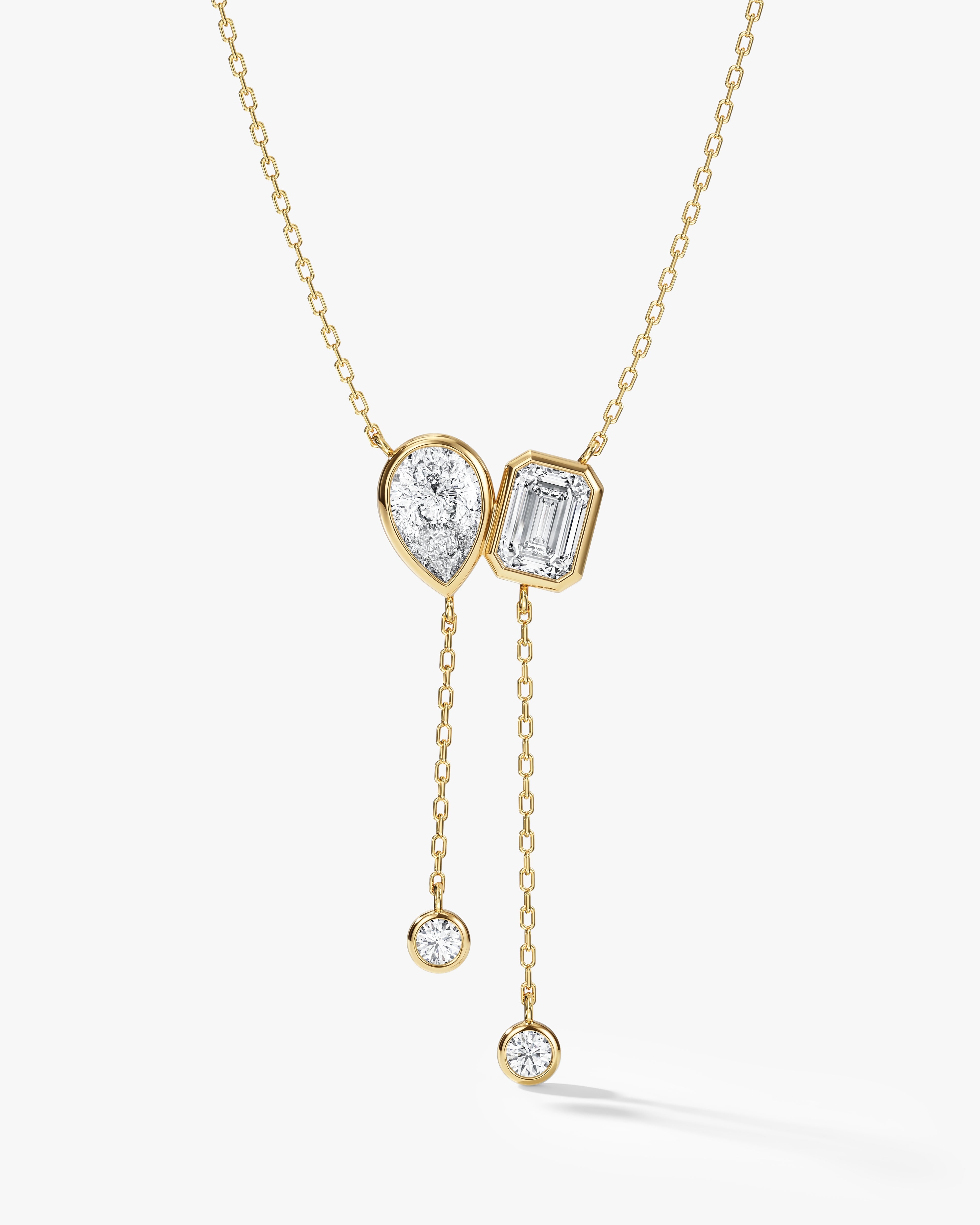 You & Me Lariat Necklace