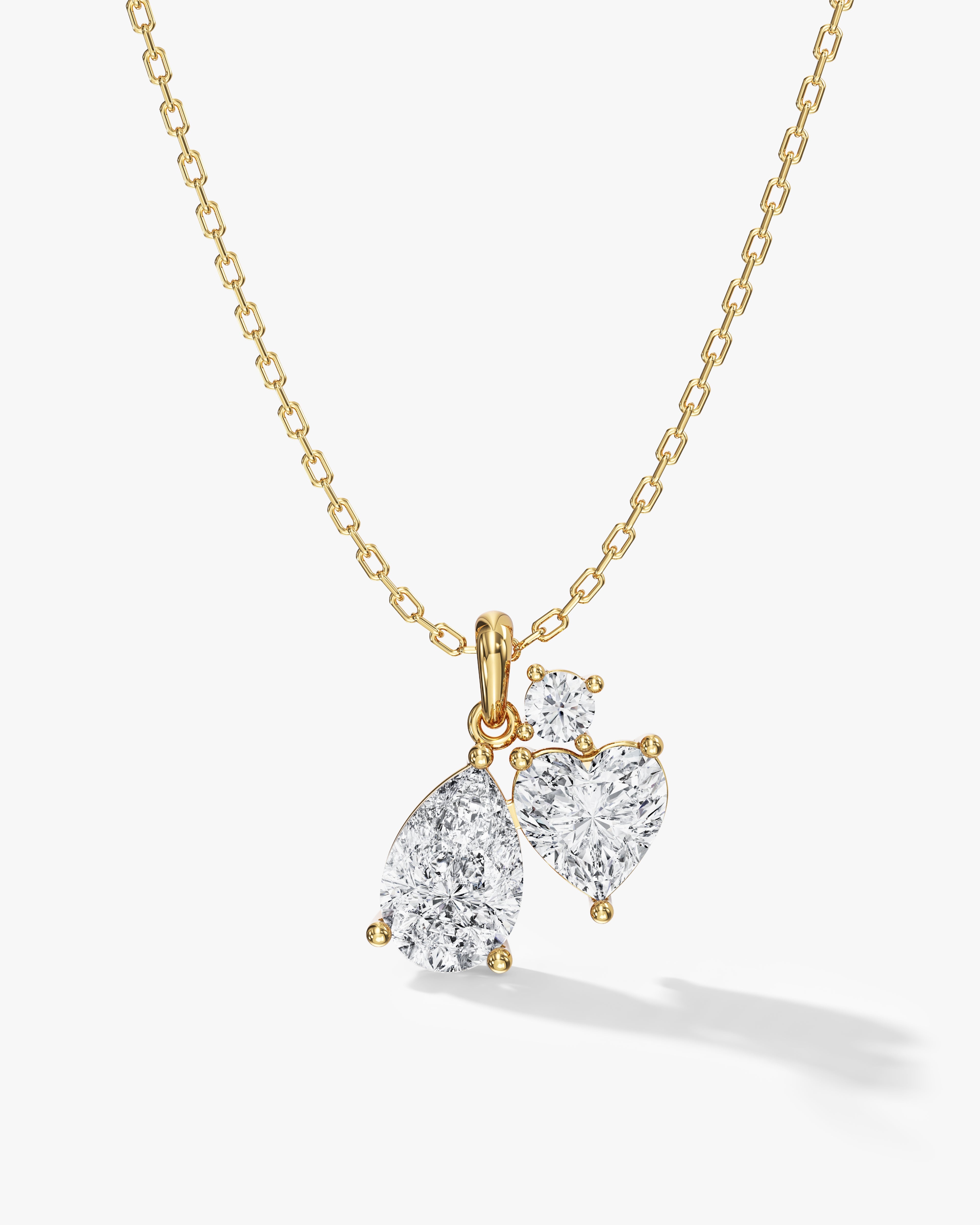 Heart Scatter Necklace
