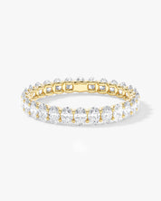 U-Prong Oval Eternity Band (1.50 CT TW)