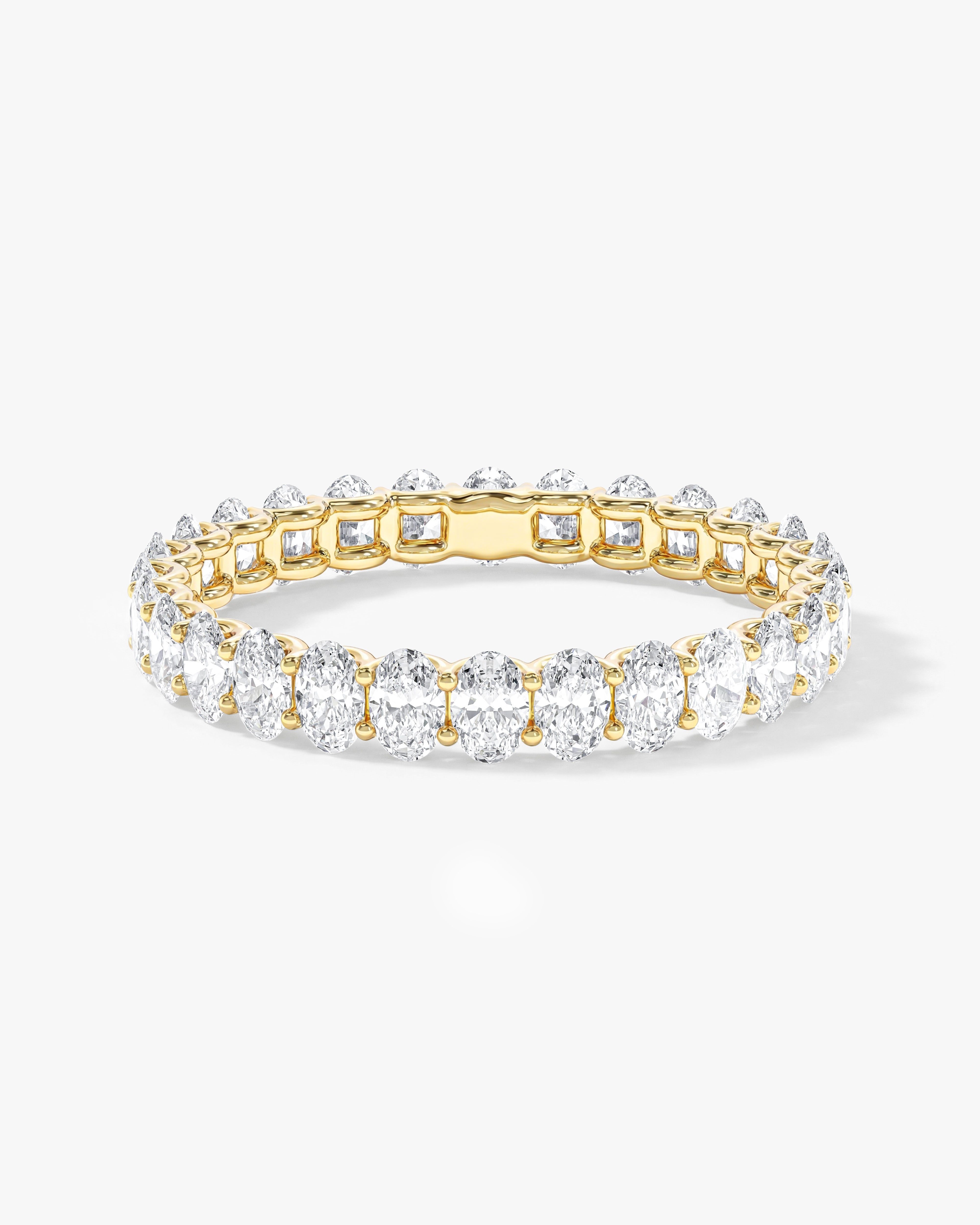 U-Prong Oval Eternity Band (1.50 CT TW)