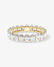 U-Prong Oval Eternity Band (5.00 CT TW)