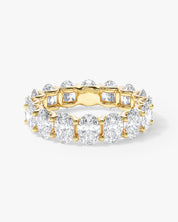 U-Prong Oval Eternity Band (8.00 CT TW)