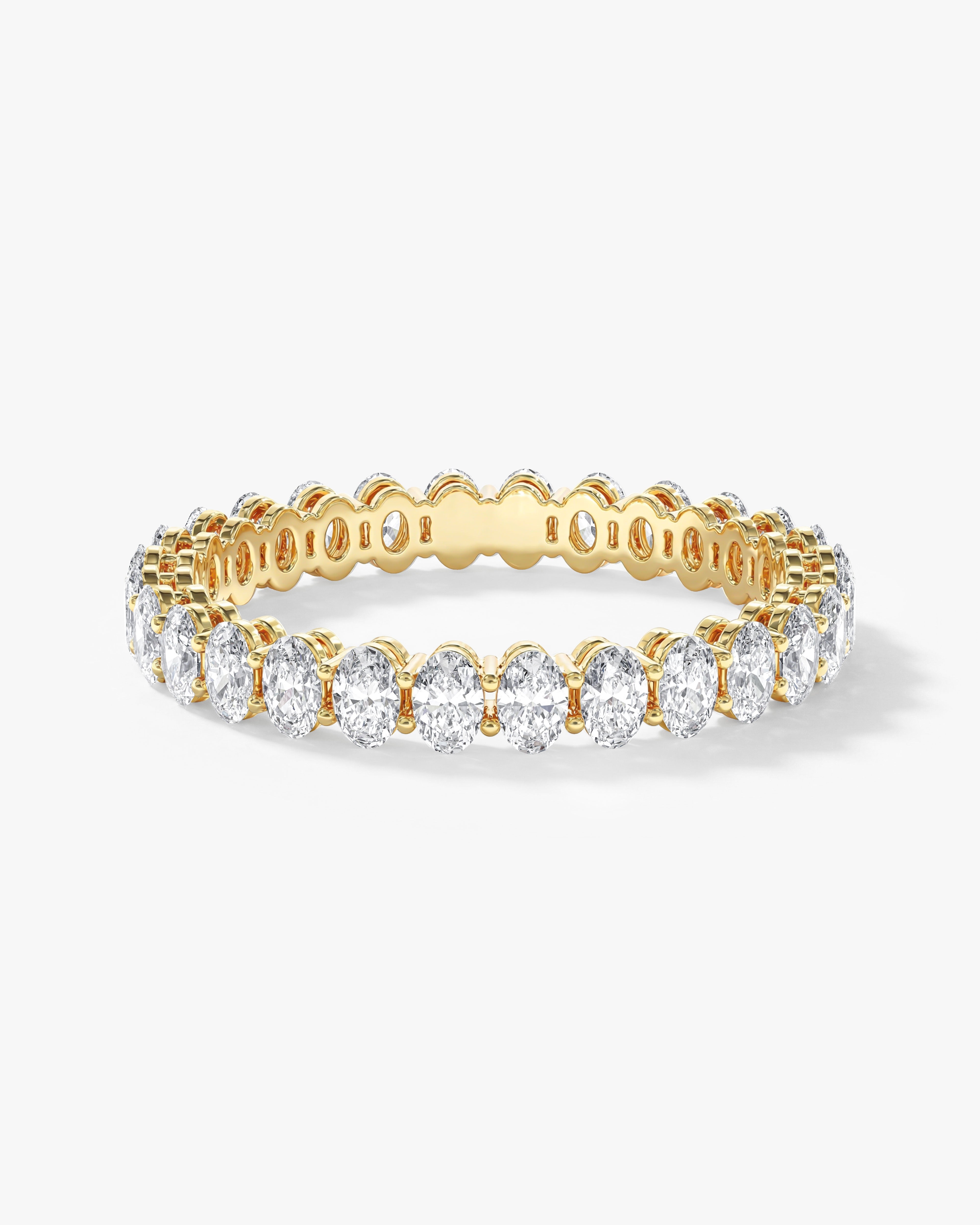 Shared Prong Oval Eternity Band (1.50 CT TW)