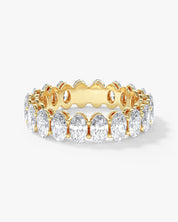 Shared Prong Oval Eternity Band (5.00 CT TW)