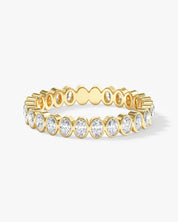 Bezel Oval Eternity Band (1.25 CT TW)