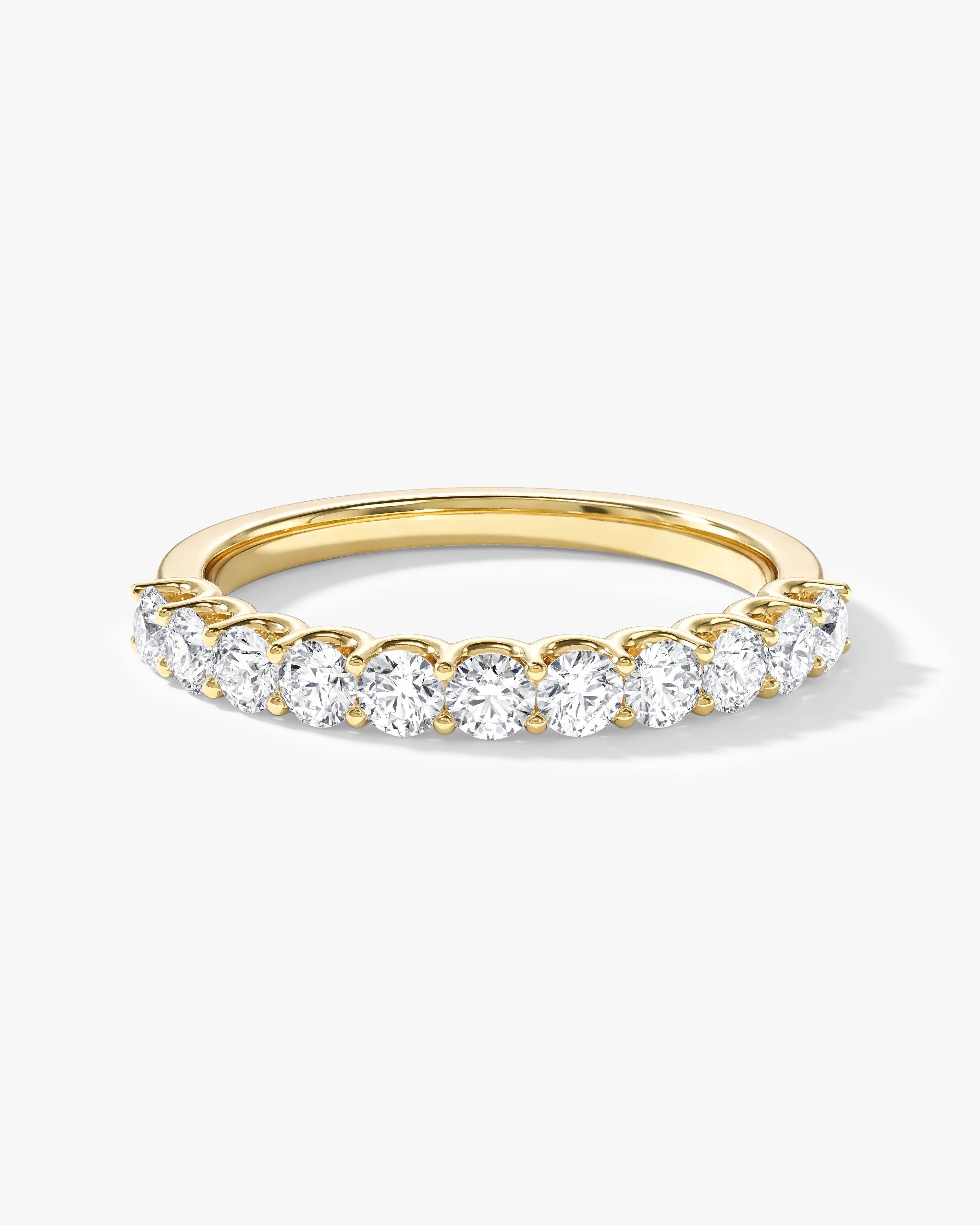 U-Prong Half Eternity Band (0.75 CT TW)