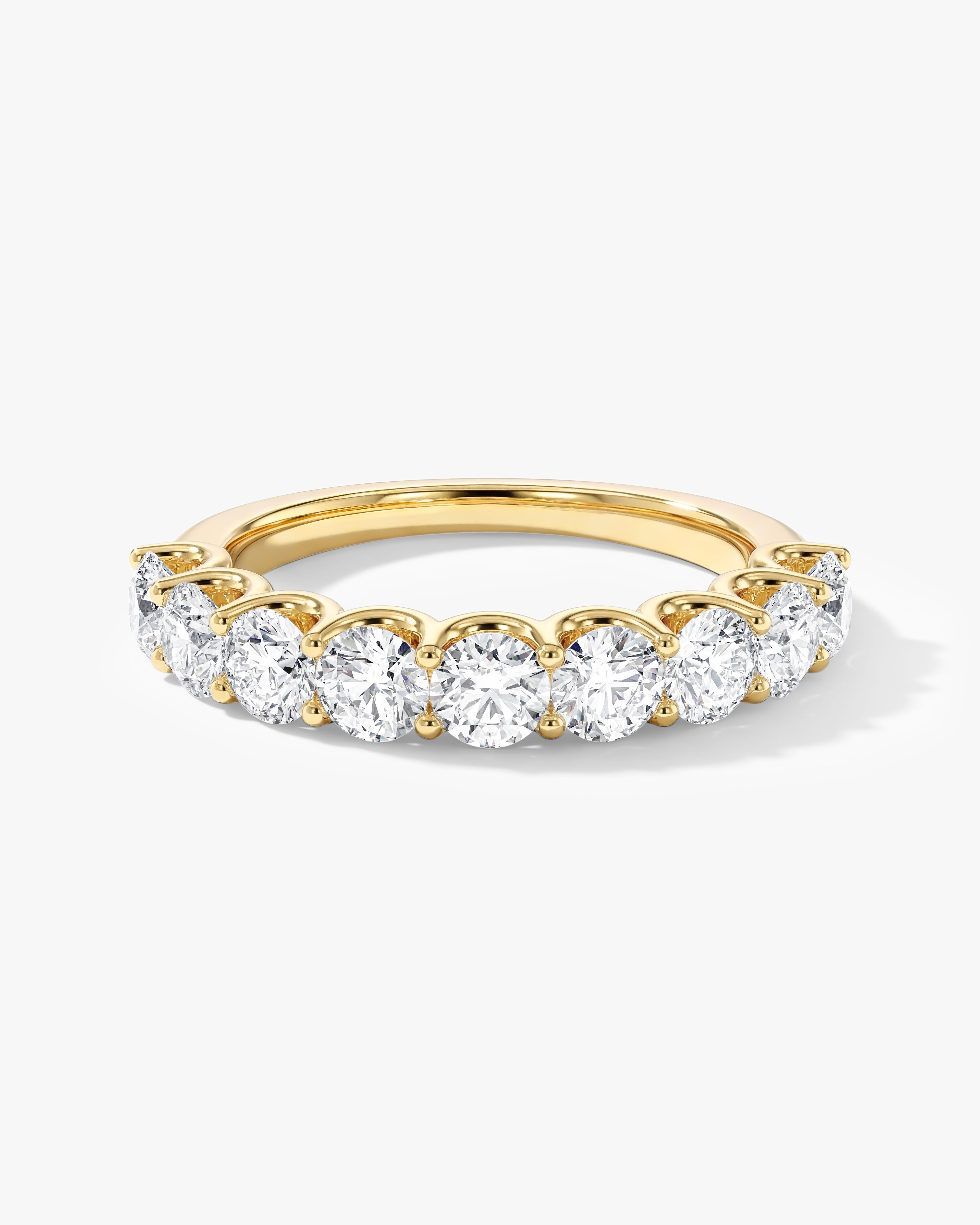 U-Prong Half Eternity Band (1.50 CT TW)