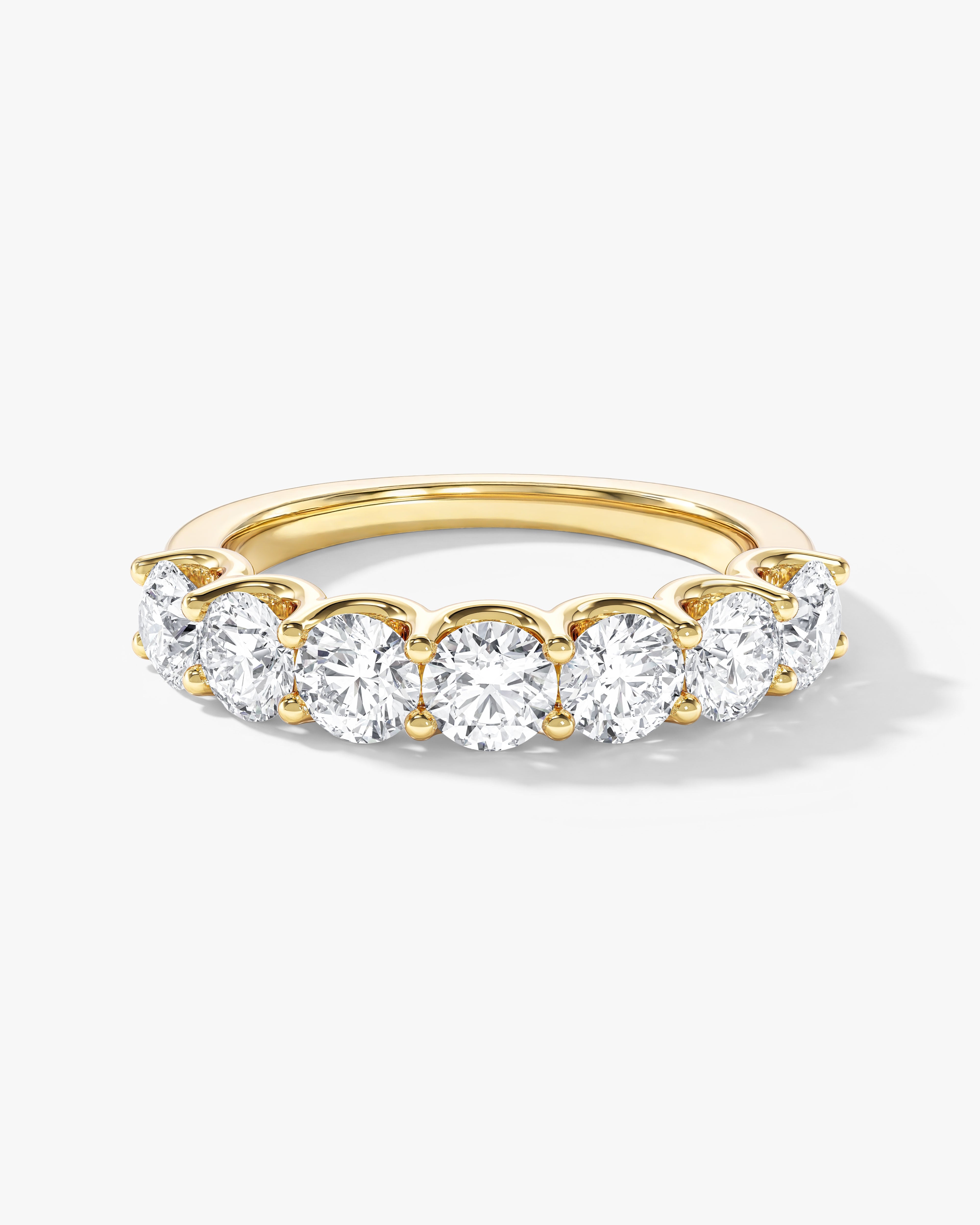 U-Prong Half Eternity Band (2.00 CT TW)