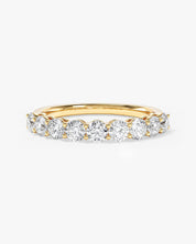Shared Prong Half Eternity Band (1.00 CT TW)