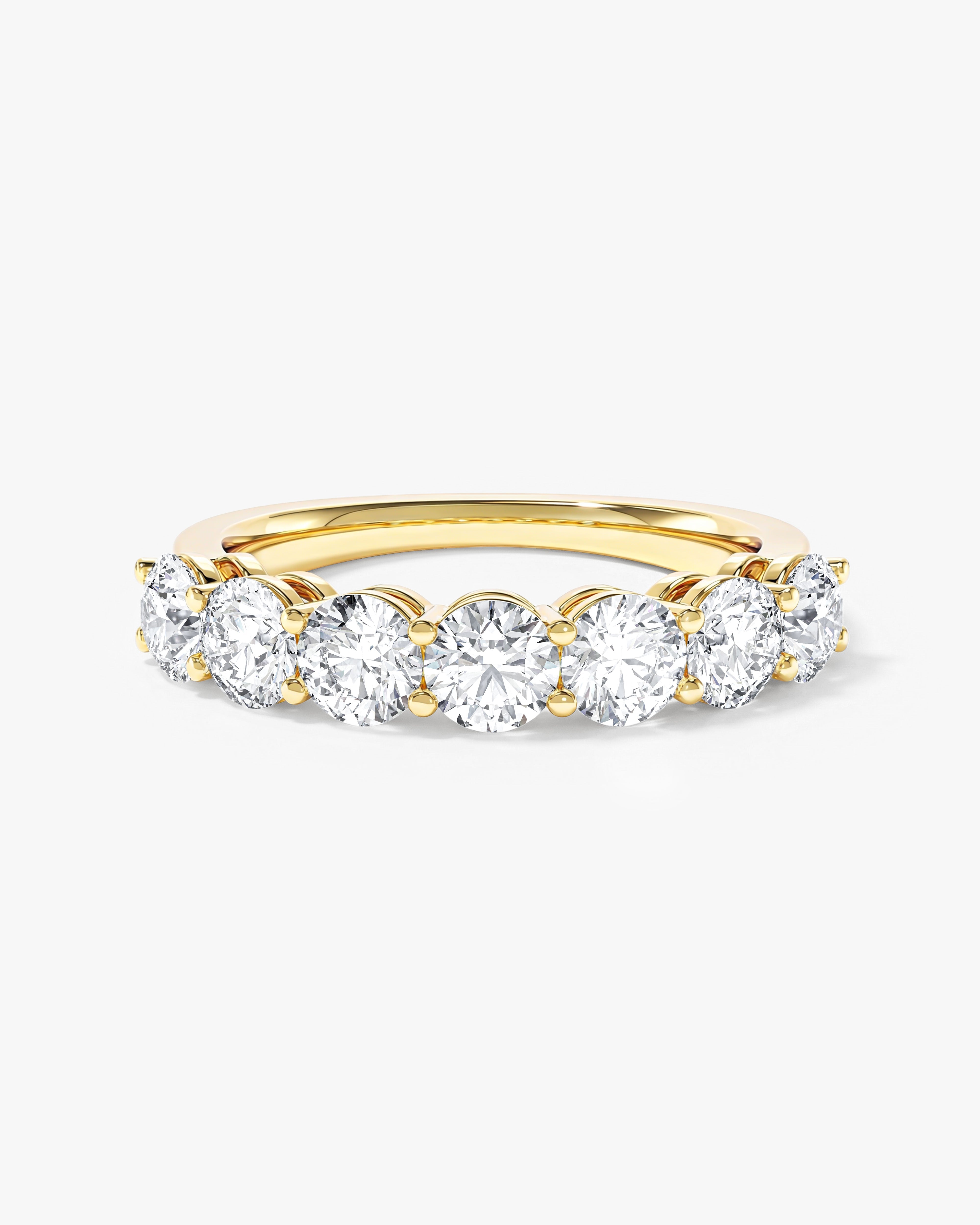 Shared Prong Half Eternity Band (2.00 CT TW)