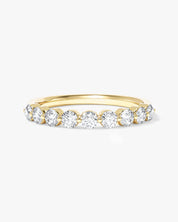 Single Prong Half Eternity Band (0.75 CT TW)