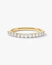 Faceted Half Eternity Band (0.50 CT TW)