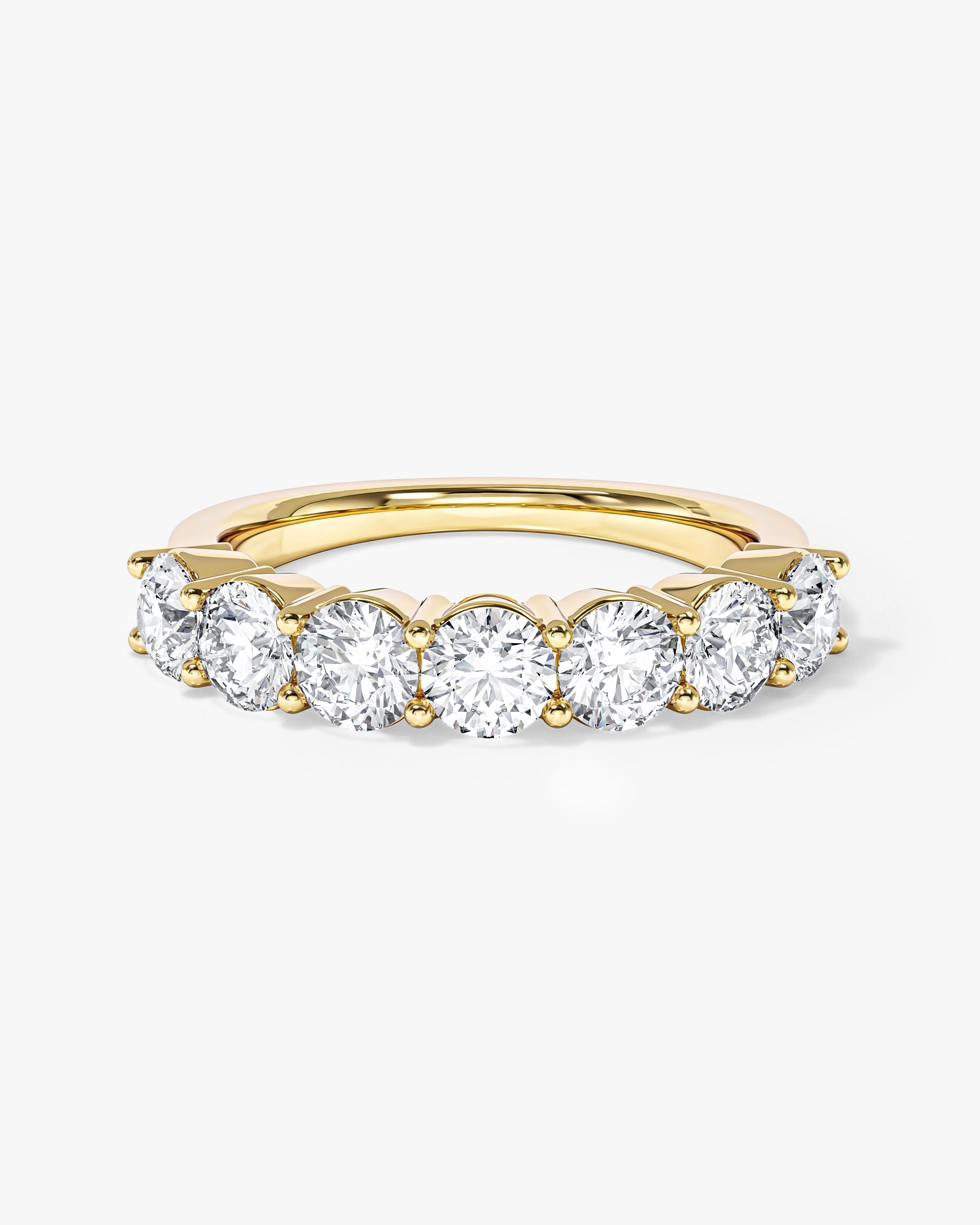 Faceted Half Eternity Band (2.00 CT TW)