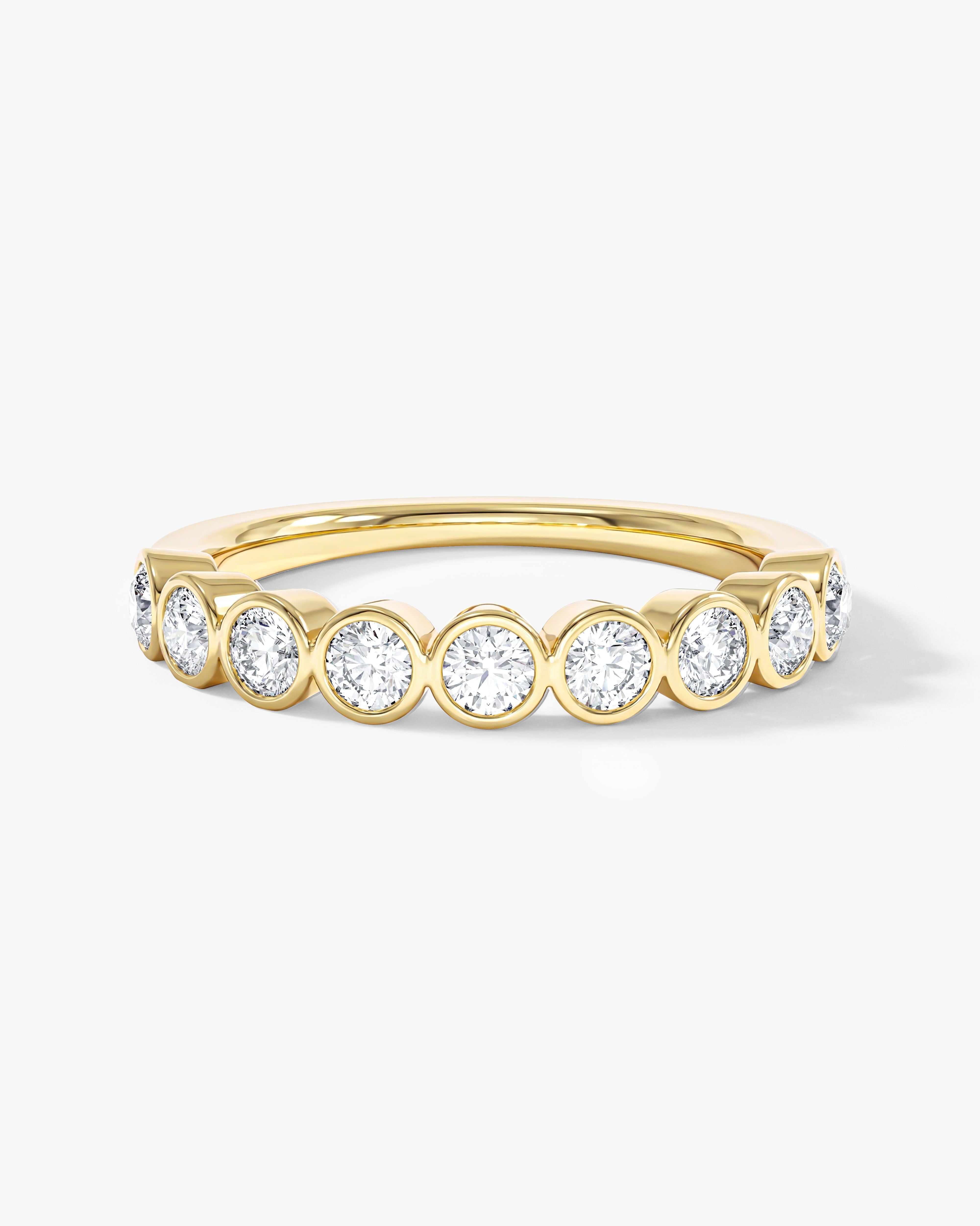 Bezel Half Eternity Band (0.50 CT TW)