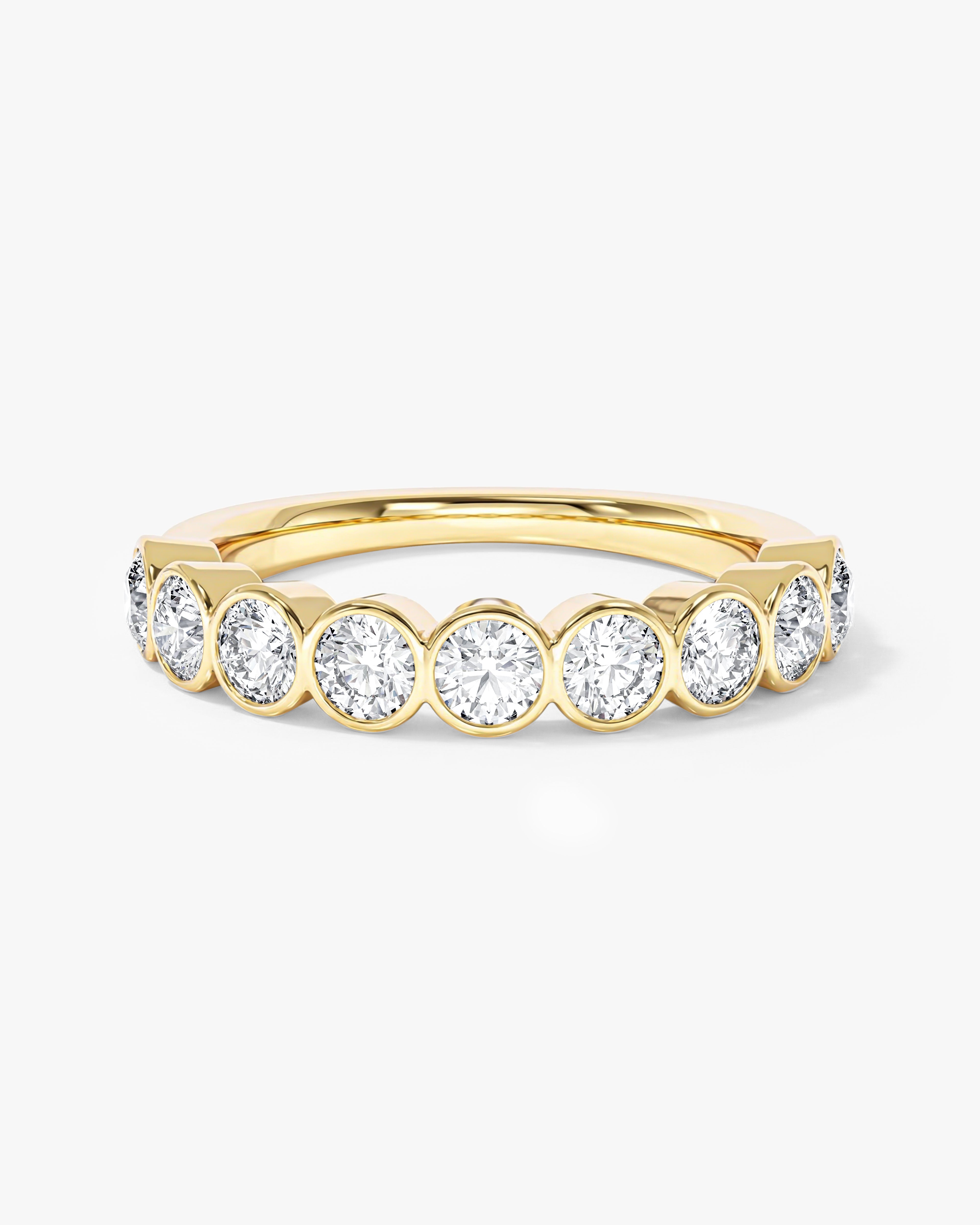 Bezel Half Eternity Band (1.00 CT TW)