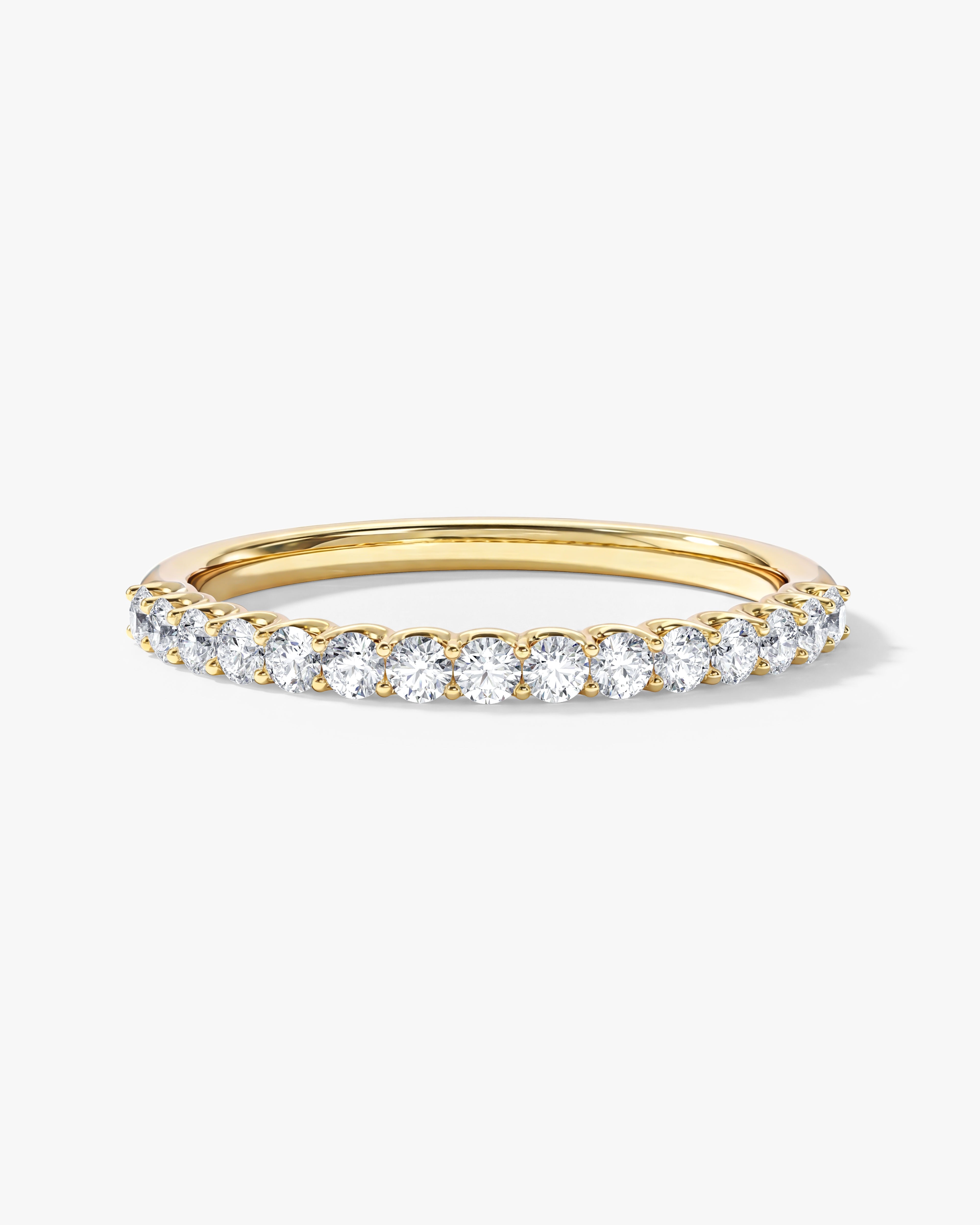 U-Prong Half Eternity Band (0.35 CT TW)