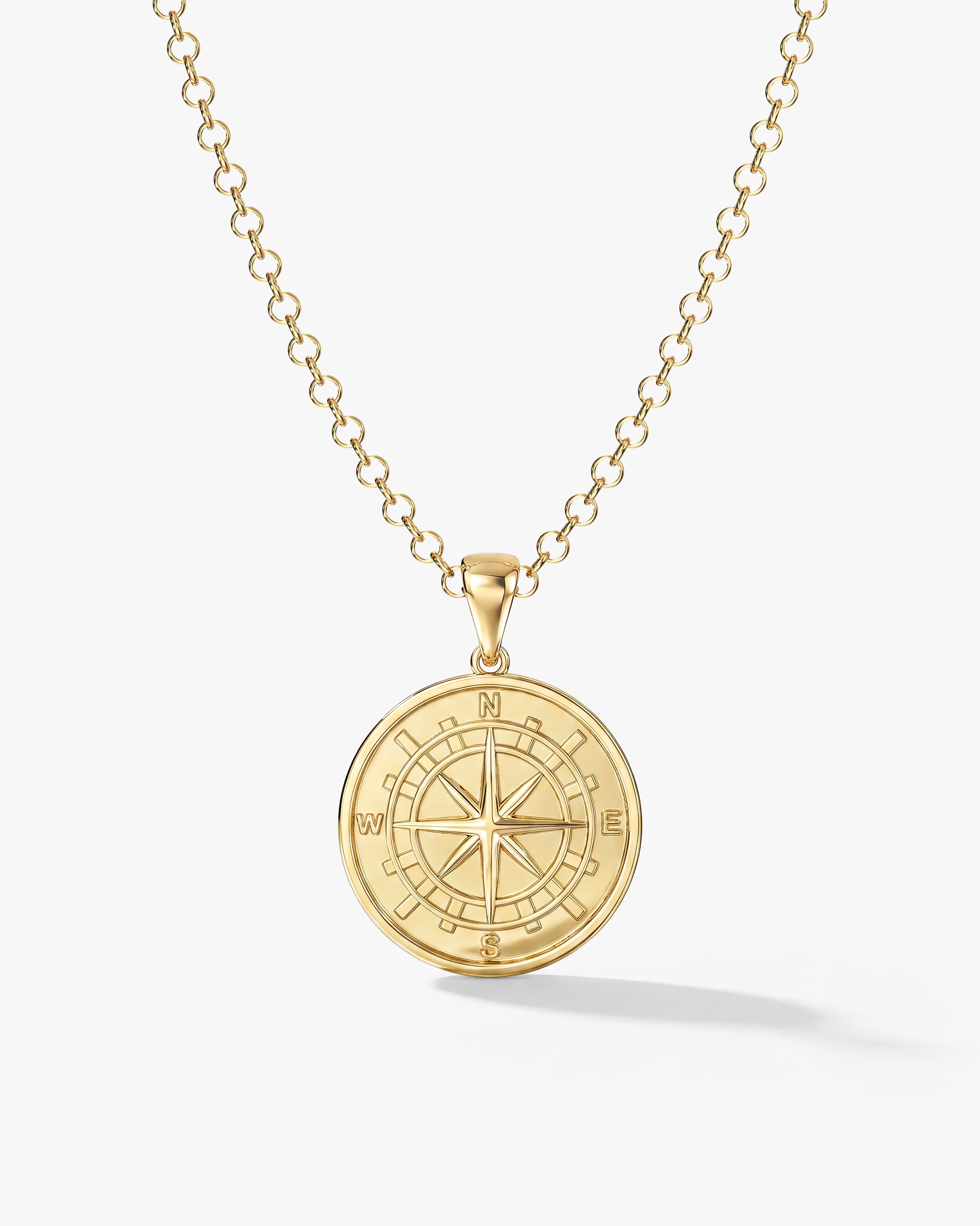 Traveler's Compass Necklace