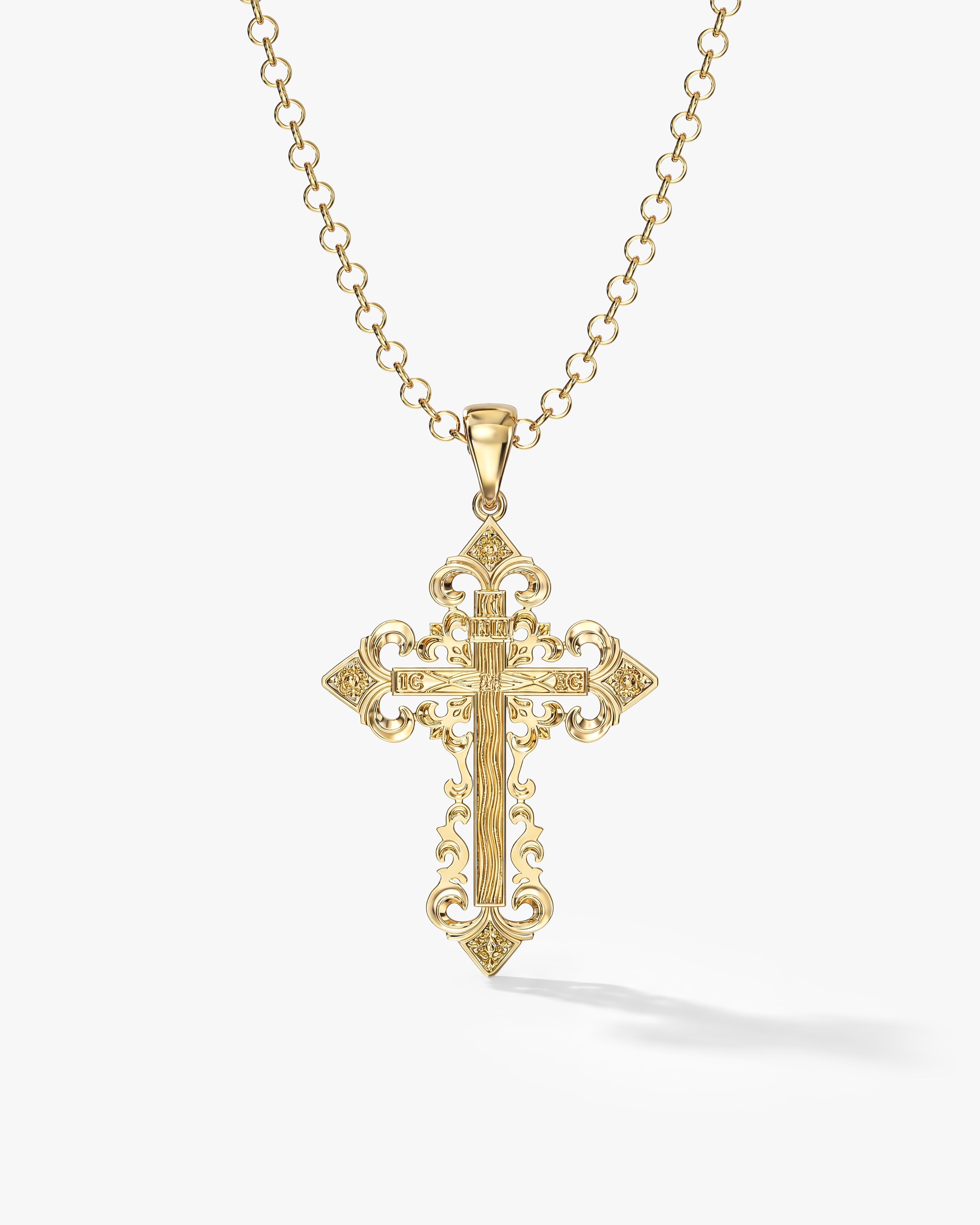 Ornate Cross Necklace