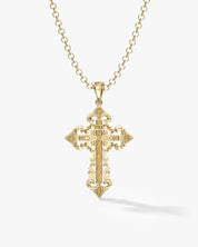 Ornate Cross Necklace