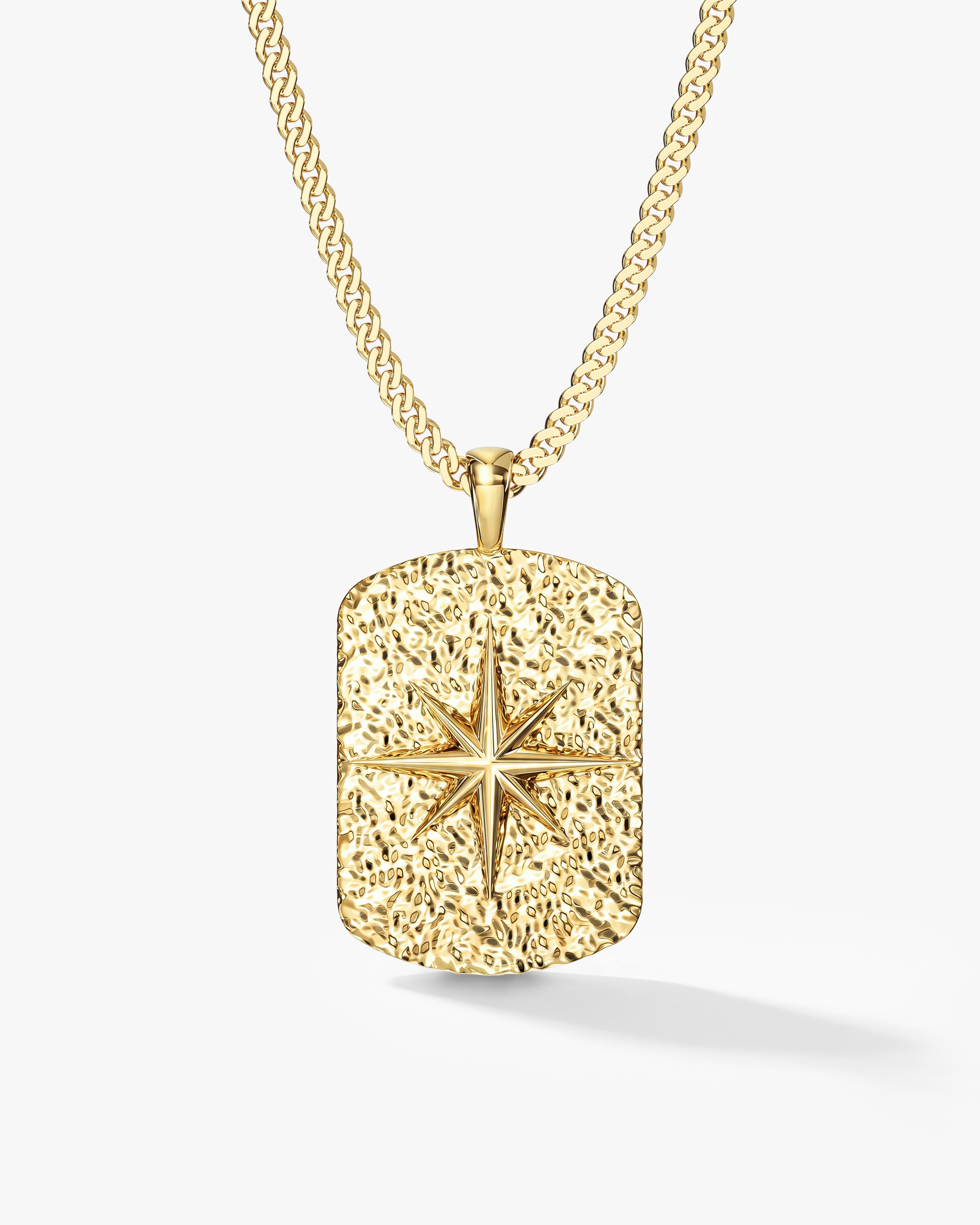 North Star Compass Necklace